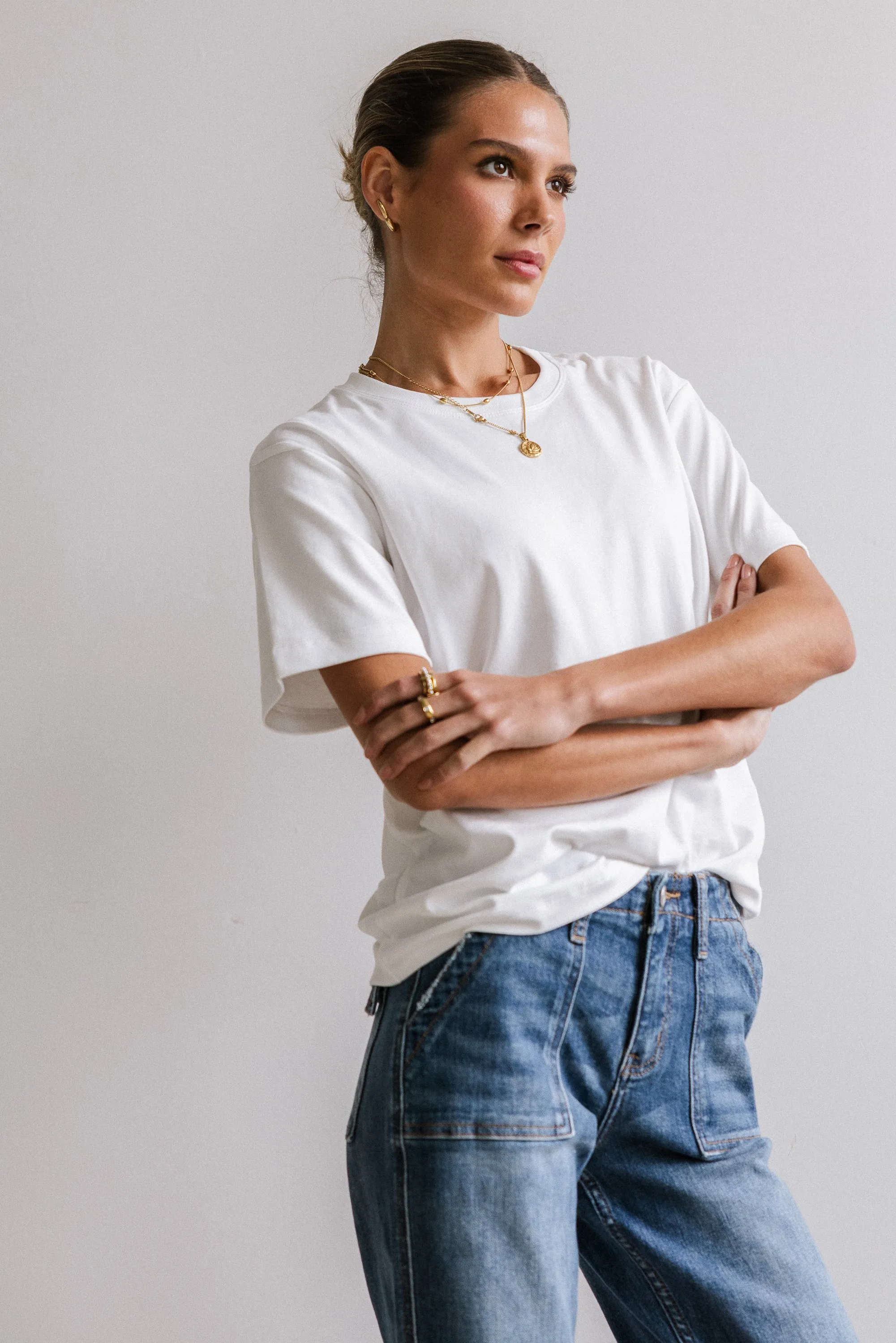 Chance Tee in White sold by bohme product image thumbnail 4