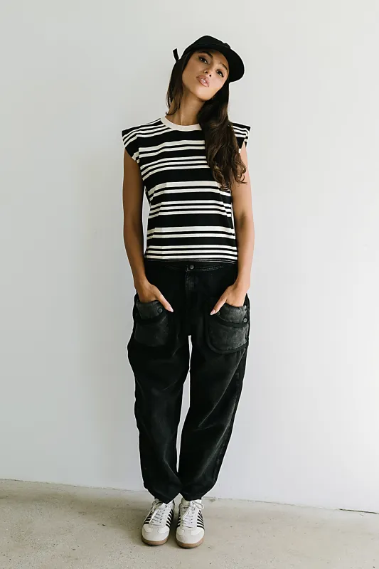 Maria Striped Top sold by bohme