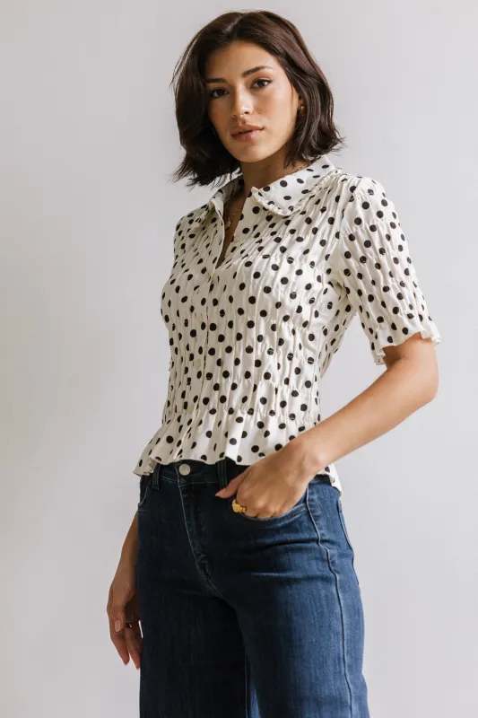 Rony Polka Dot Blouse sold by bohme