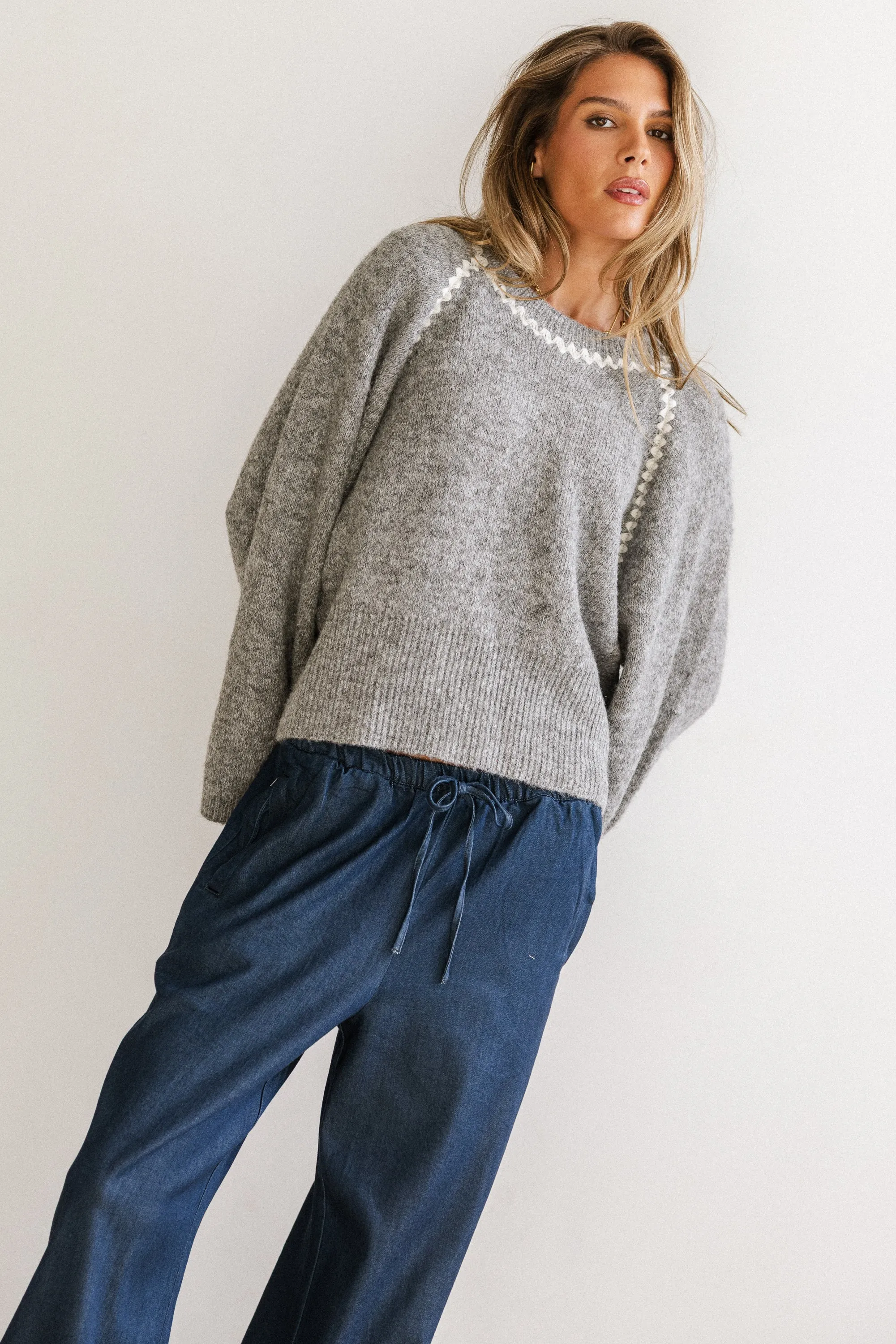 Maddy Ric Rac Knit Sweater sold by bohme product image thumbnail 5