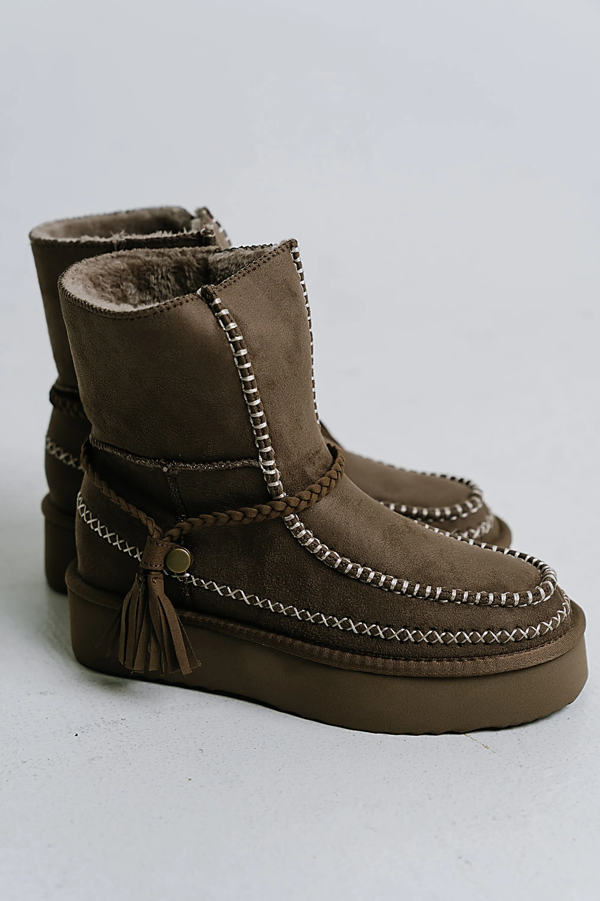 Winona Boots in Taupe - FINAL SALE sold by bohme product image thumbnail 3