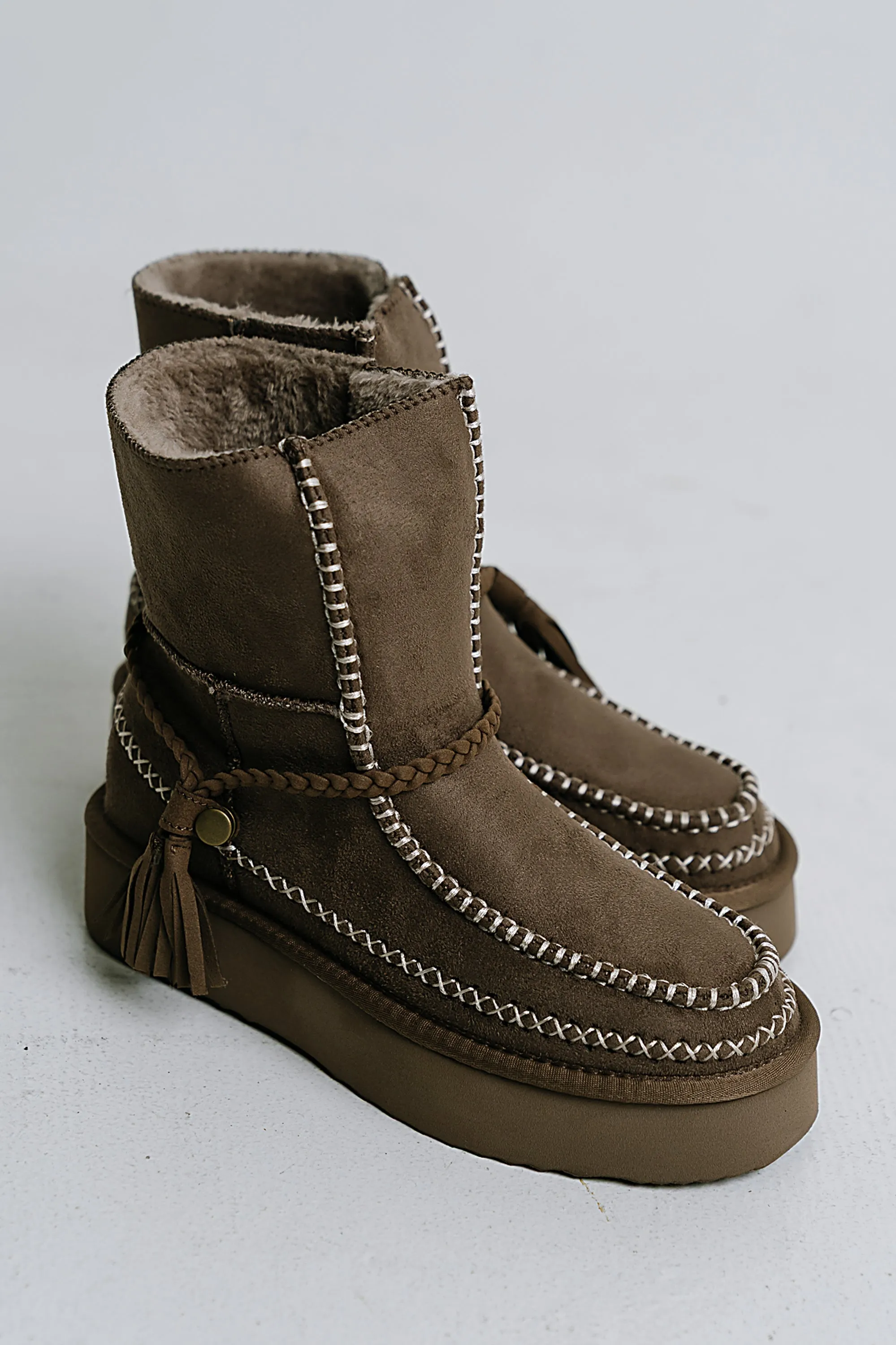 Winona Boots in Taupe - FINAL SALE sold by bohme product image thumbnail 2