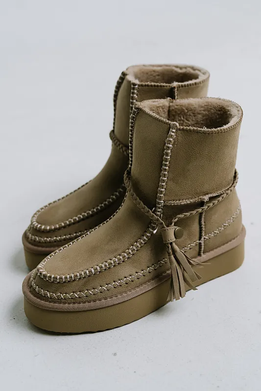 Winona Boots in Natural sold by bohme