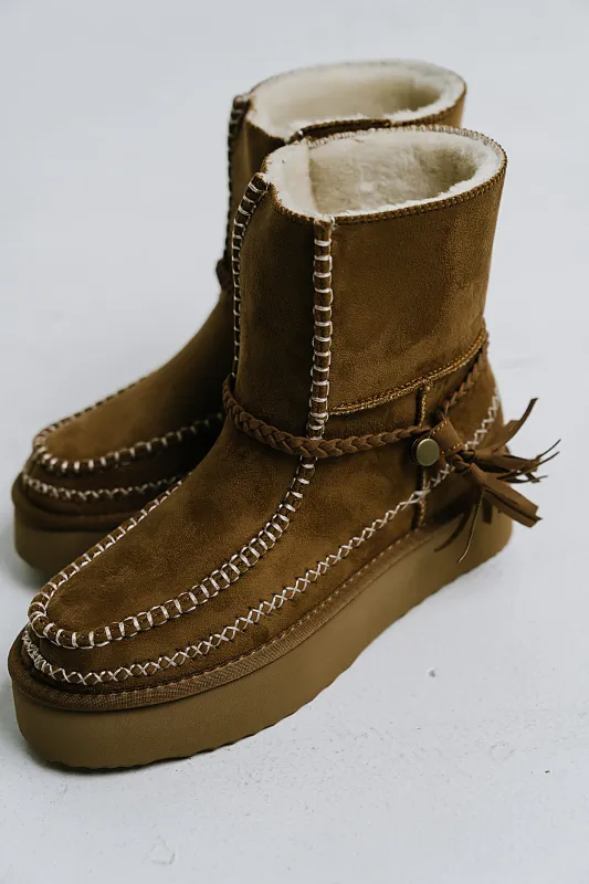 Winona Boots in Camel sold by bohme