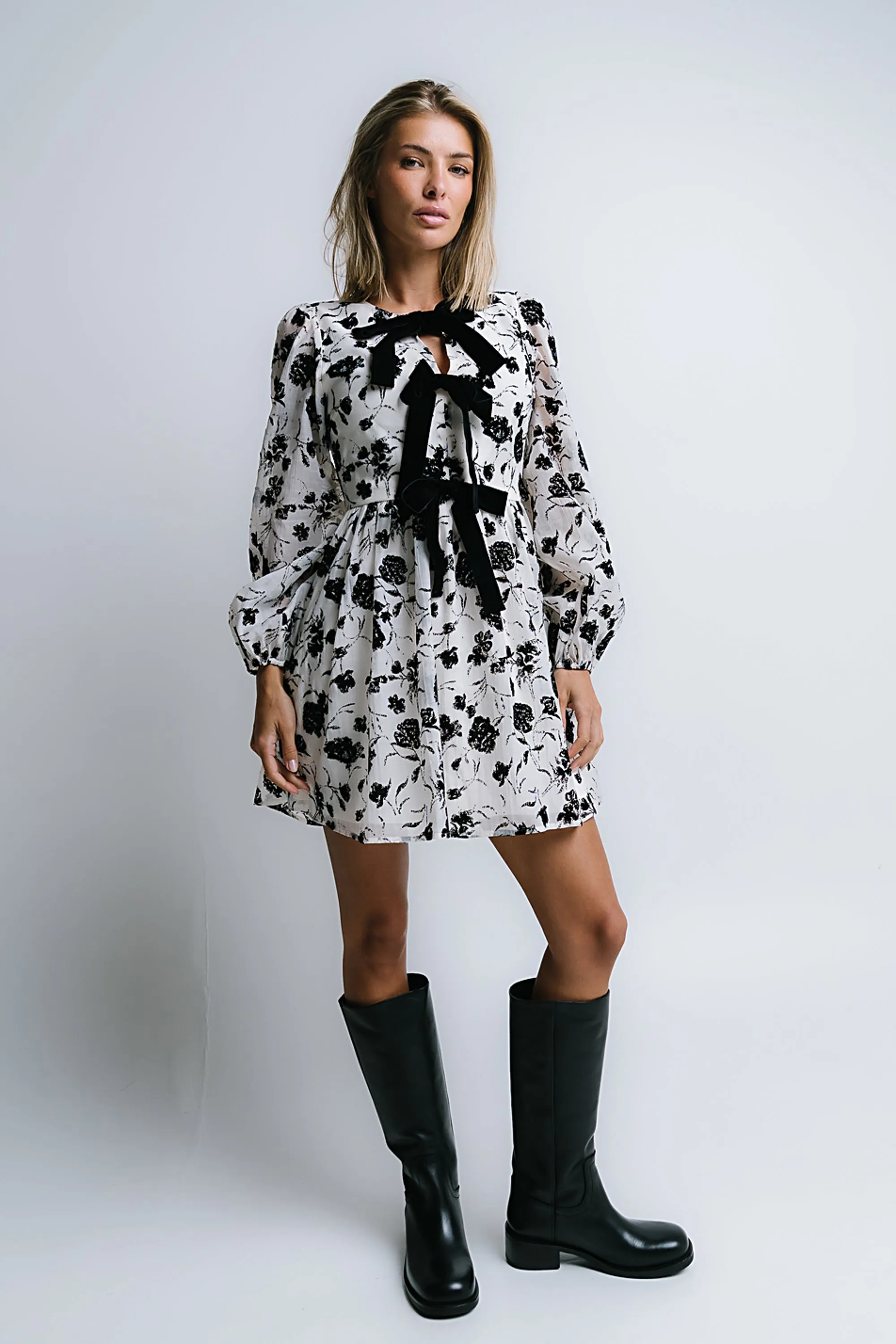 Kandice Floral Mini Dress sold by bohme product image thumbnail 3