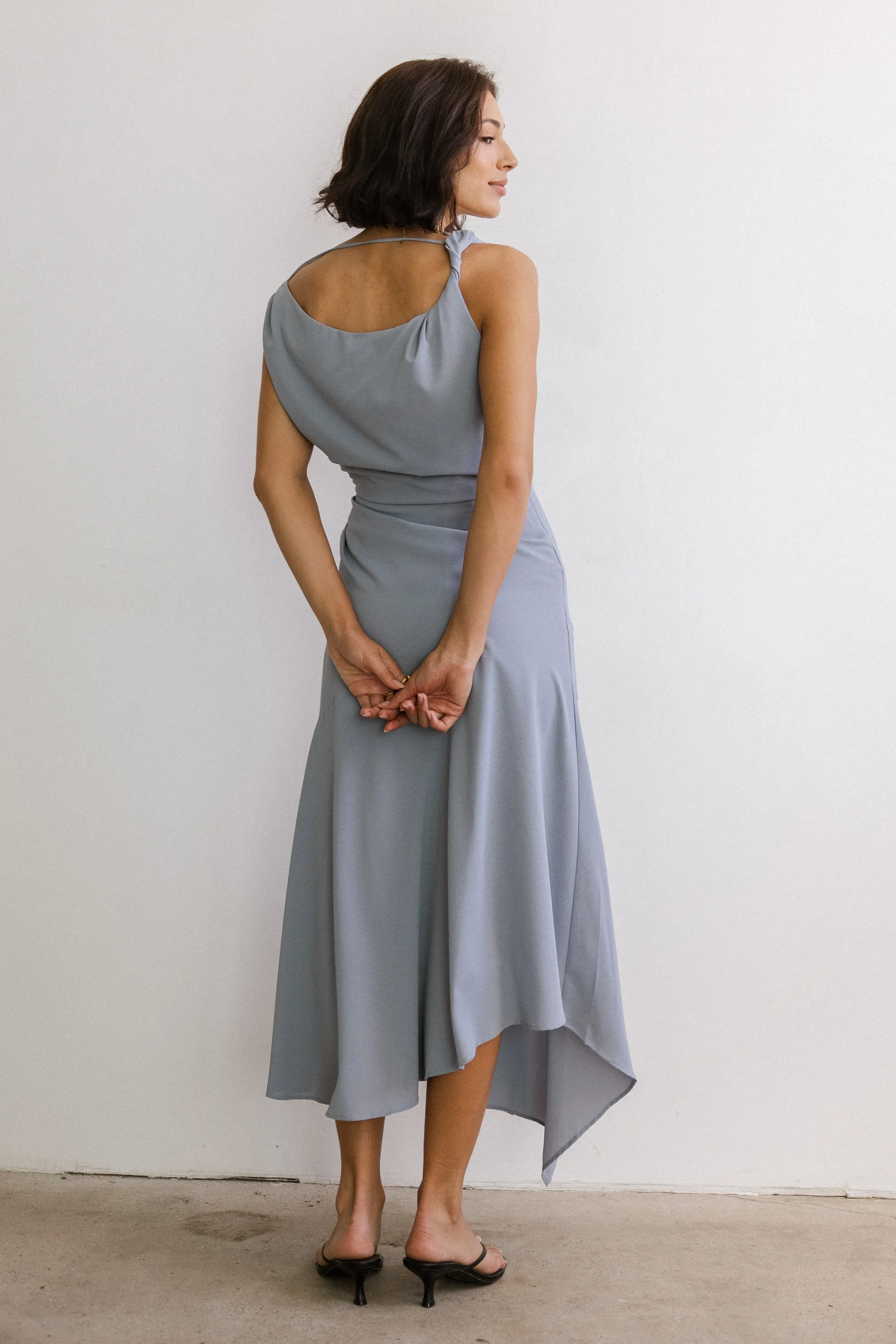 Trina Asymmetrical Midi Dress sold by bohme product image thumbnail 2