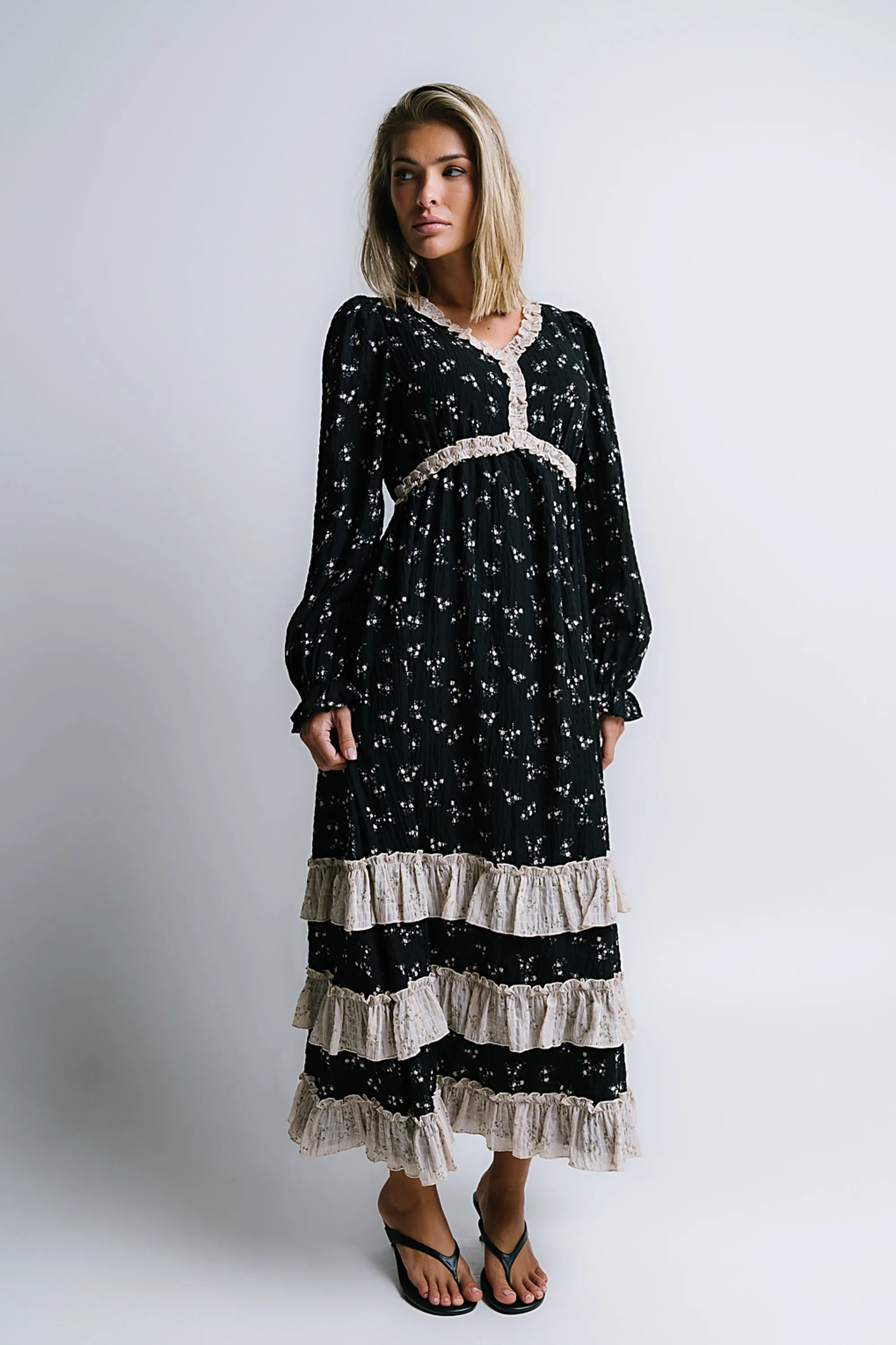 Marissa Floral Maxi Dress sold by bohme product image thumbnail 4