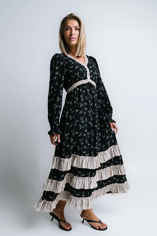 Marissa Floral Maxi Dress sold by bohme