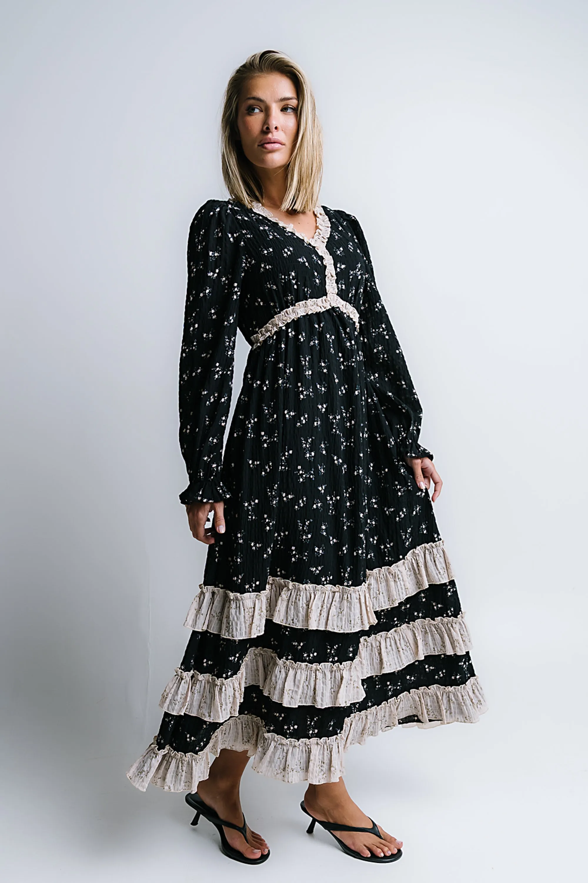 Marissa Floral Maxi Dress sold by bohme