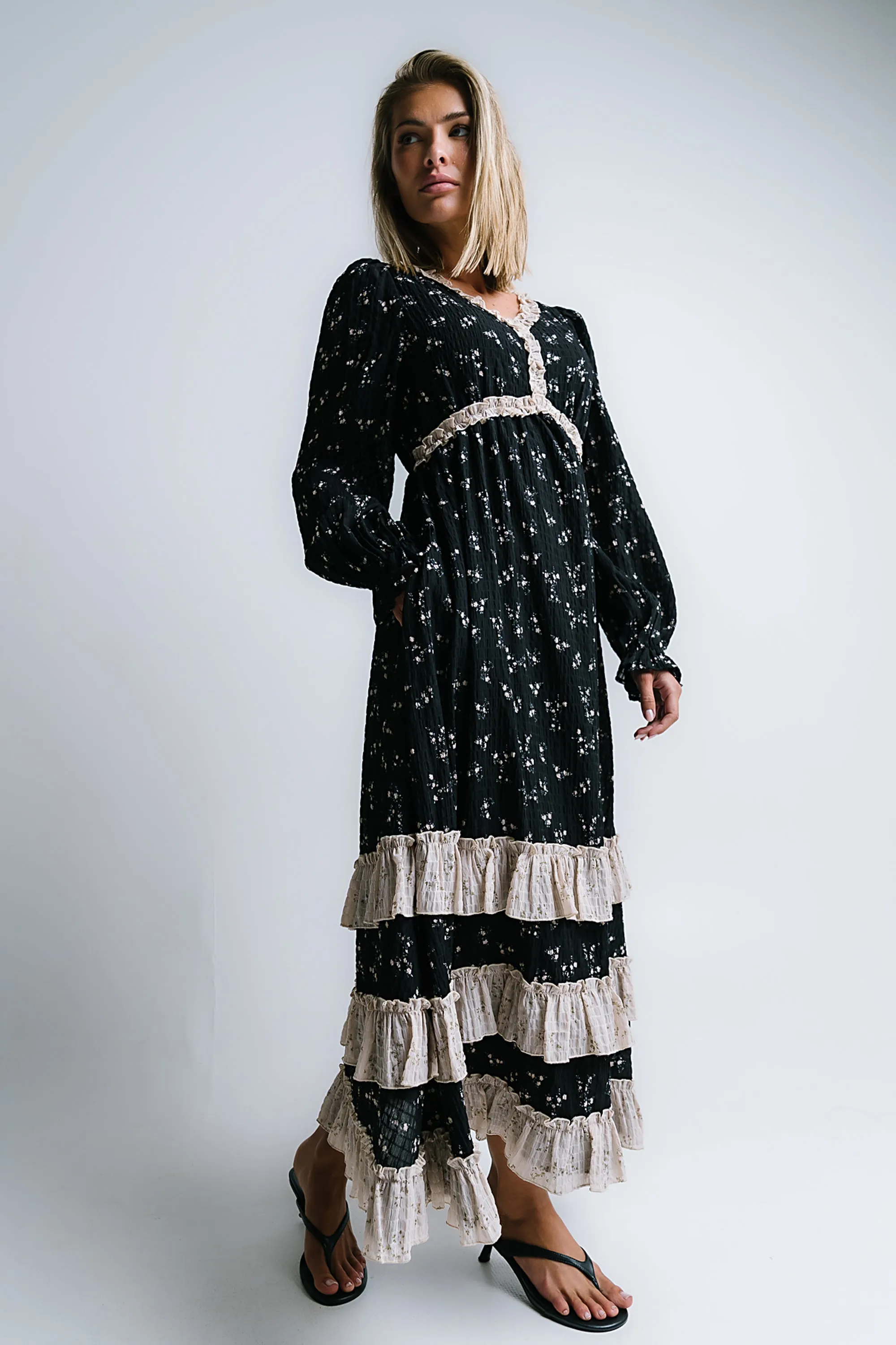 Marissa Floral Maxi Dress sold by bohme product image thumbnail 3