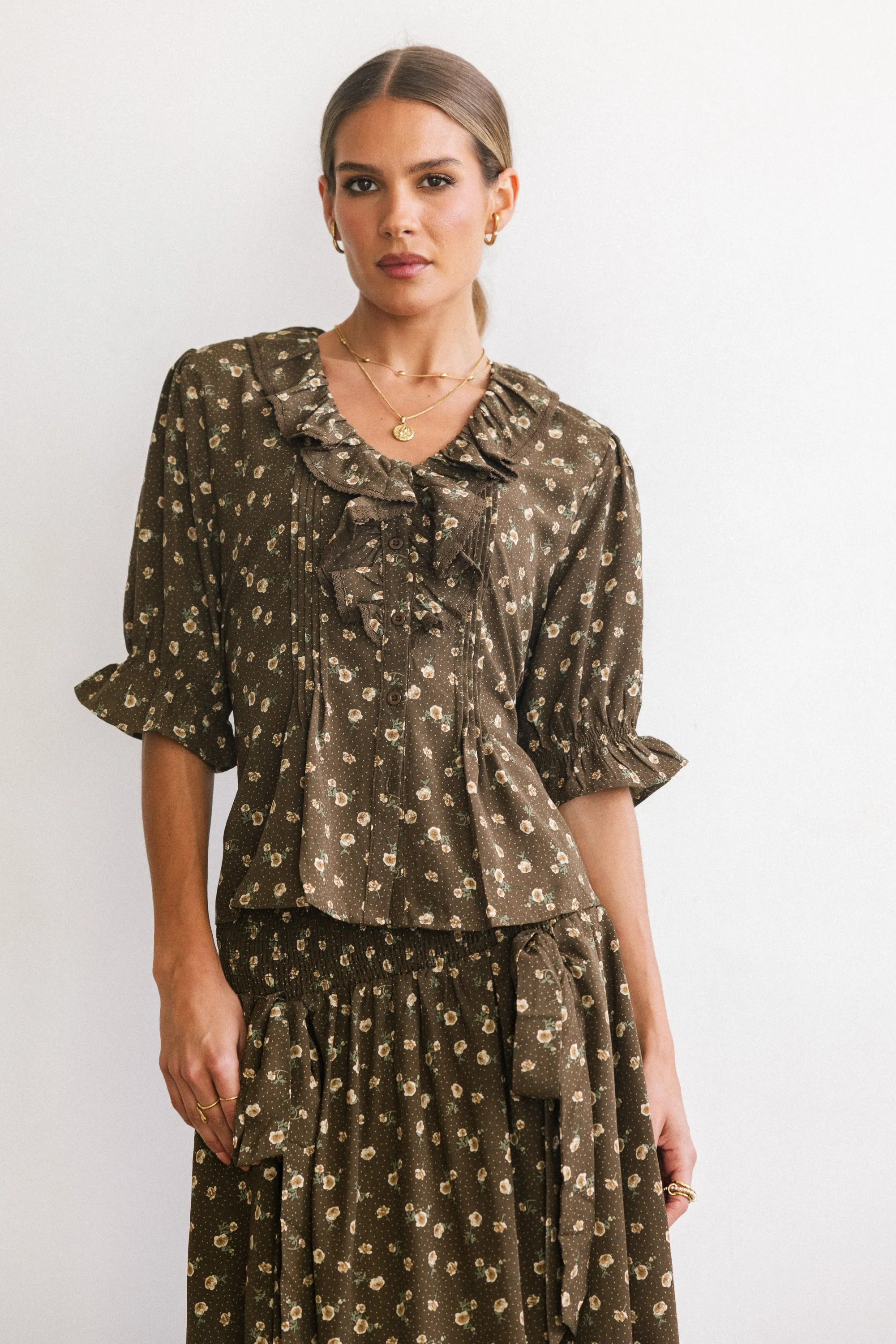 Xander Floral Blouse sold by bohme product image thumbnail 4