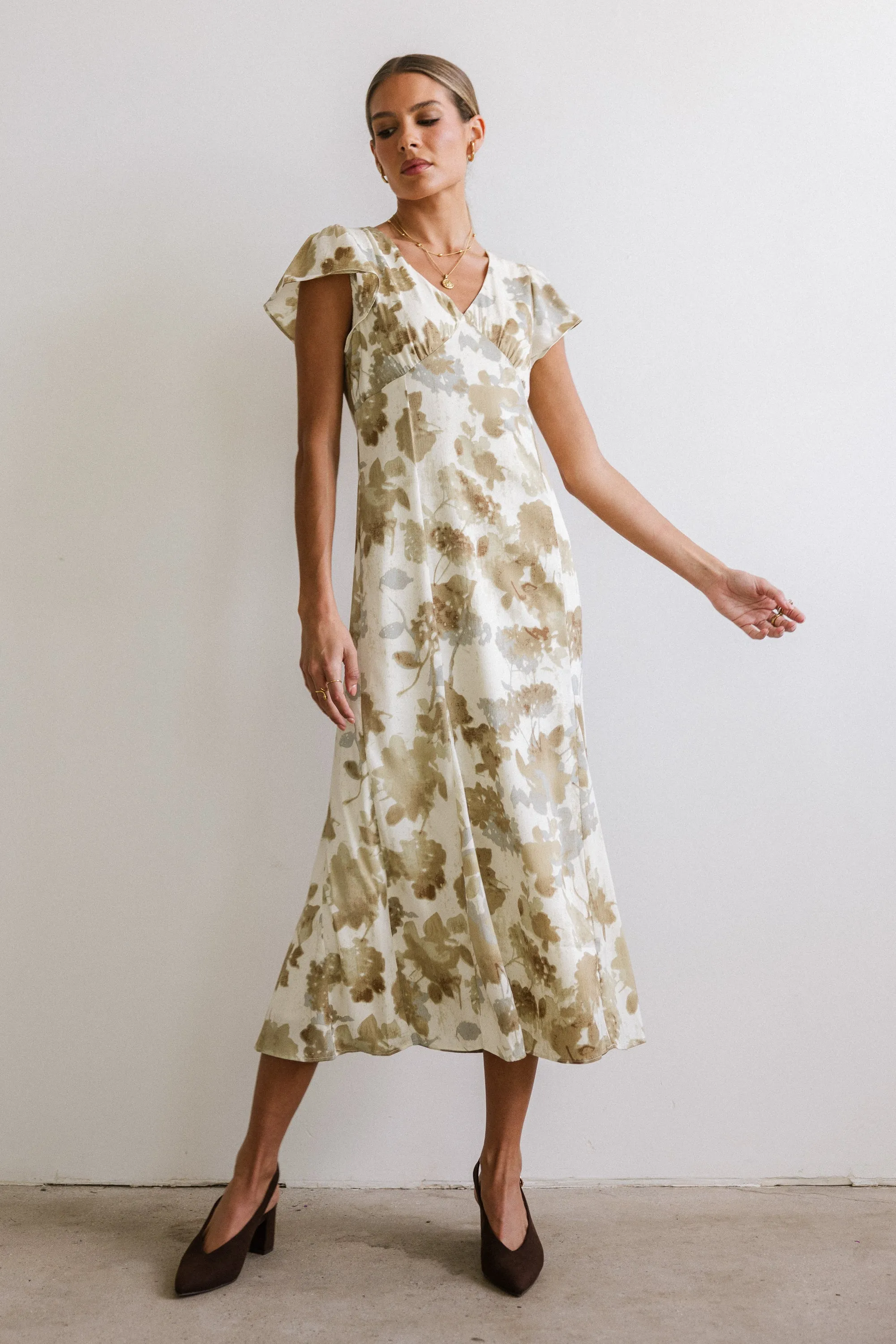 Vanna Midi Dress sold by bohme