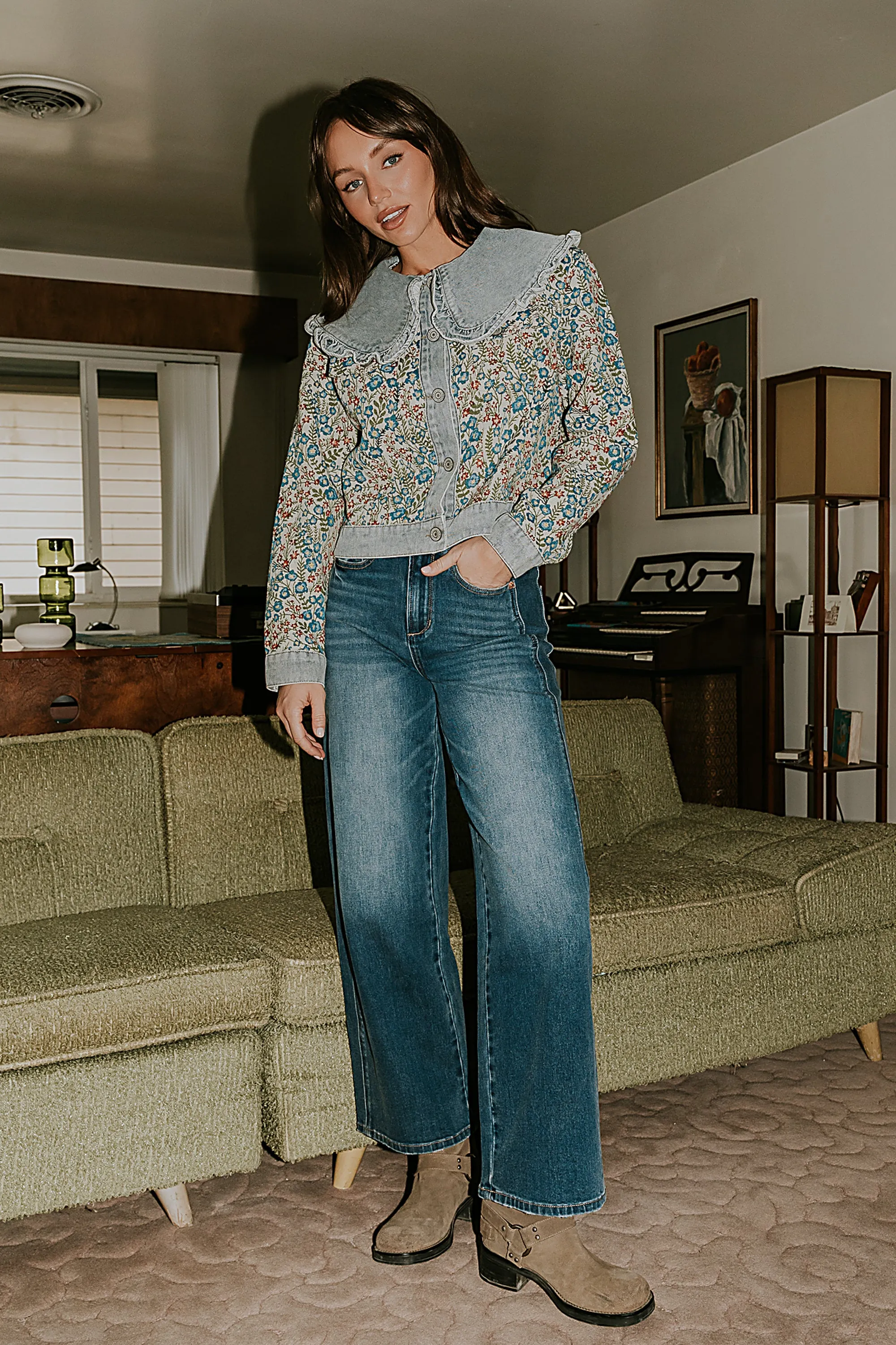 Tisha Floral Jacket sold by bohme product image thumbnail 2