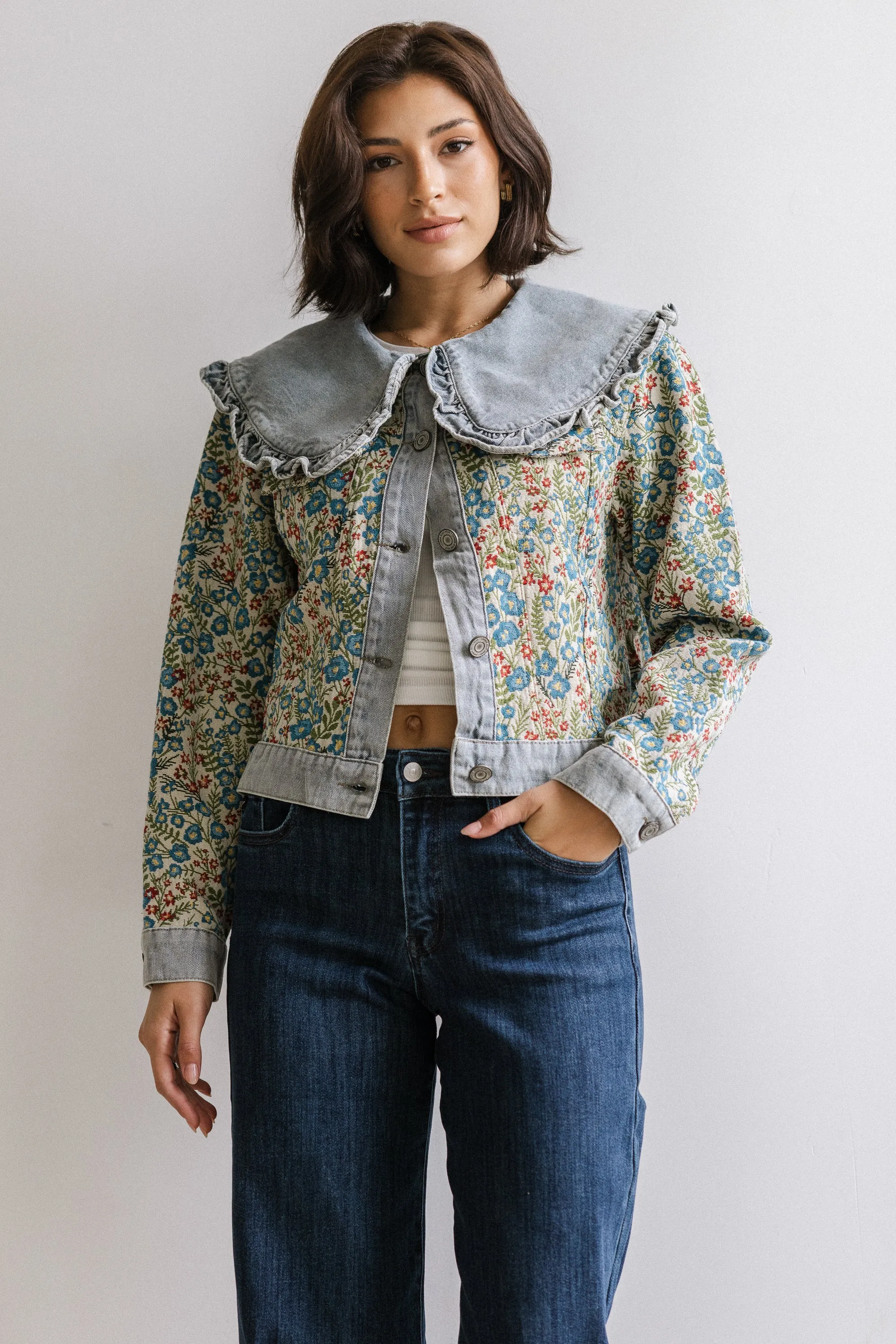 Tisha Floral Jacket sold by bohme product image thumbnail 4