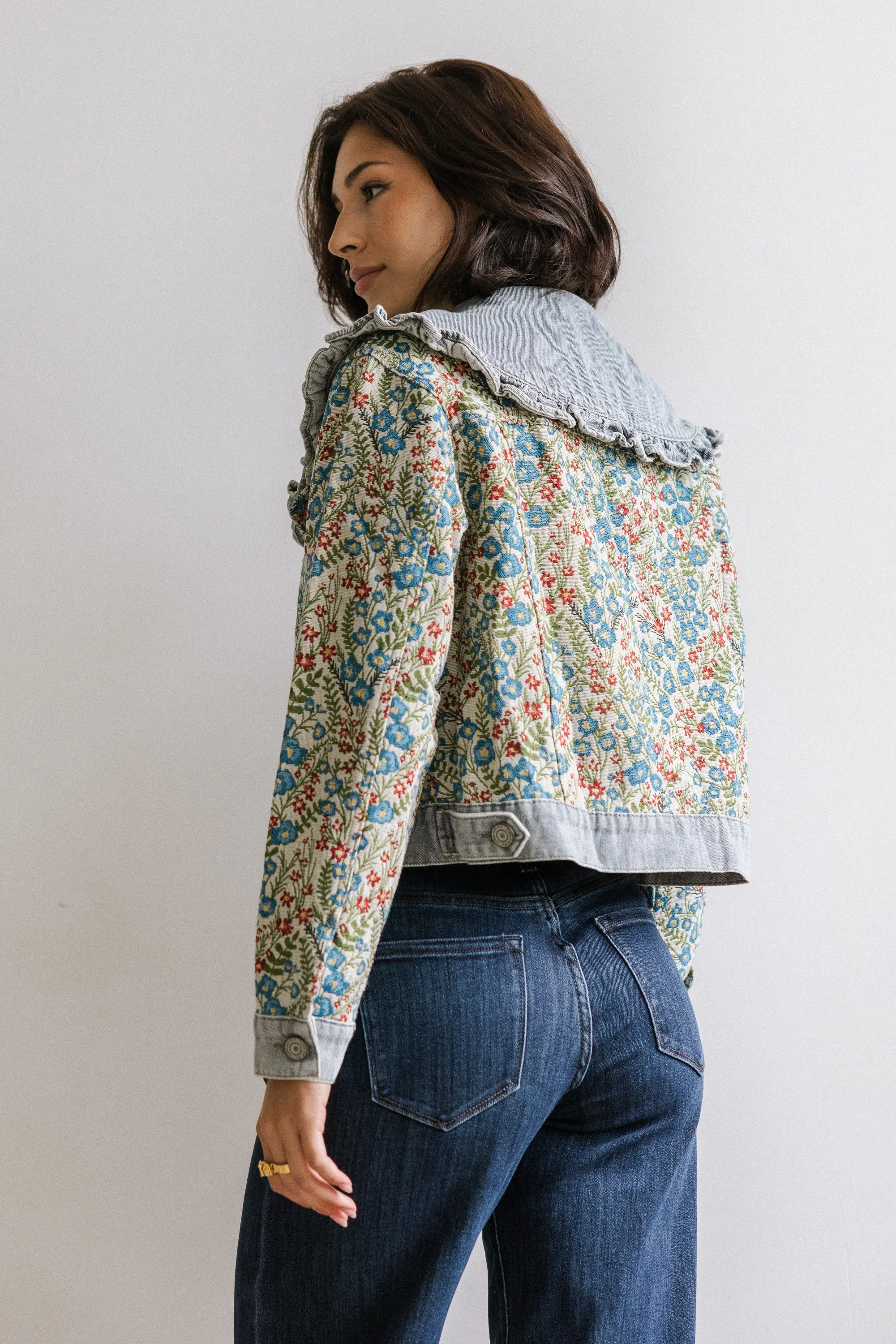 Tisha Floral Jacket sold by bohme product image thumbnail 5