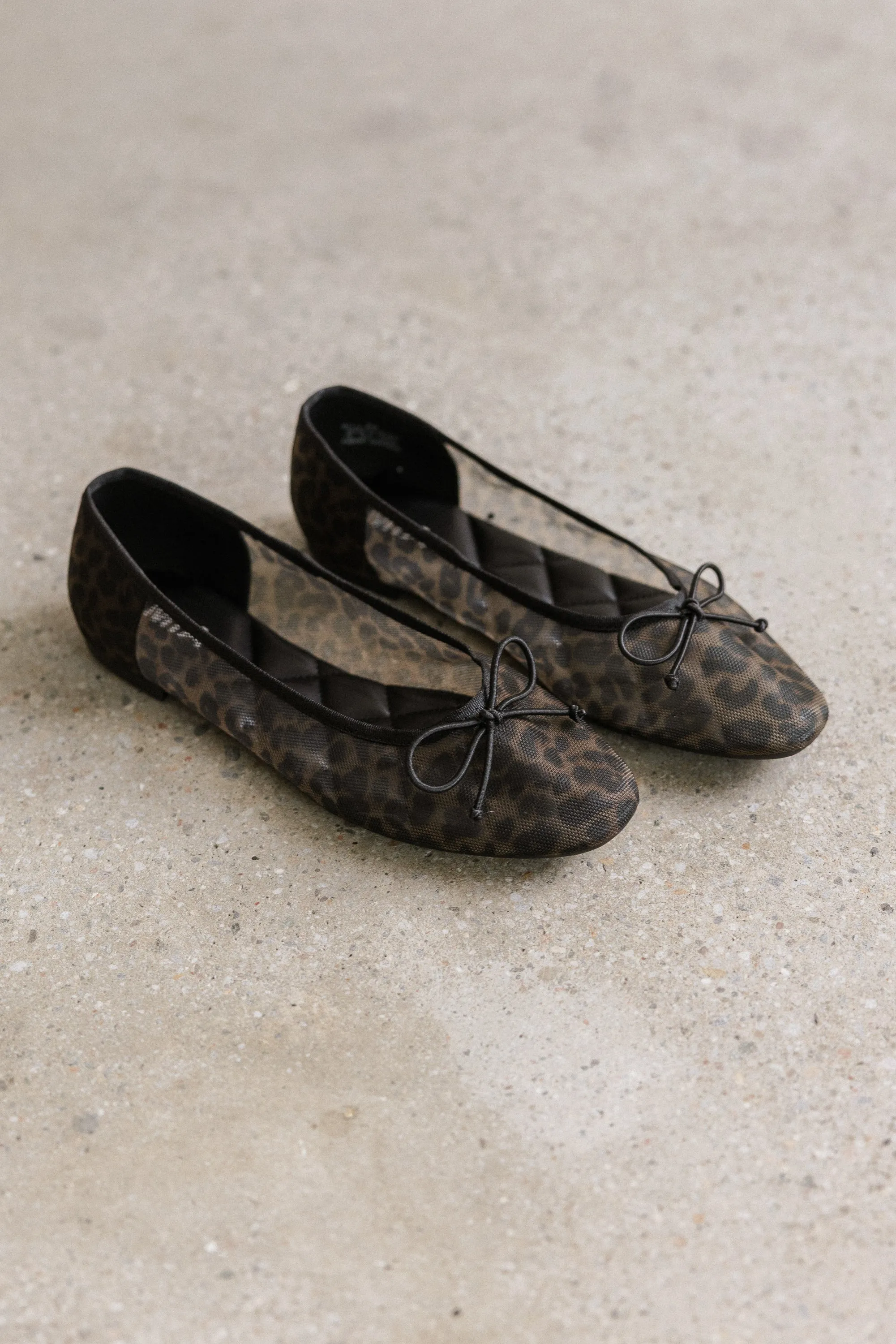 Valtina Leopard Ballet Flats sold by bohme