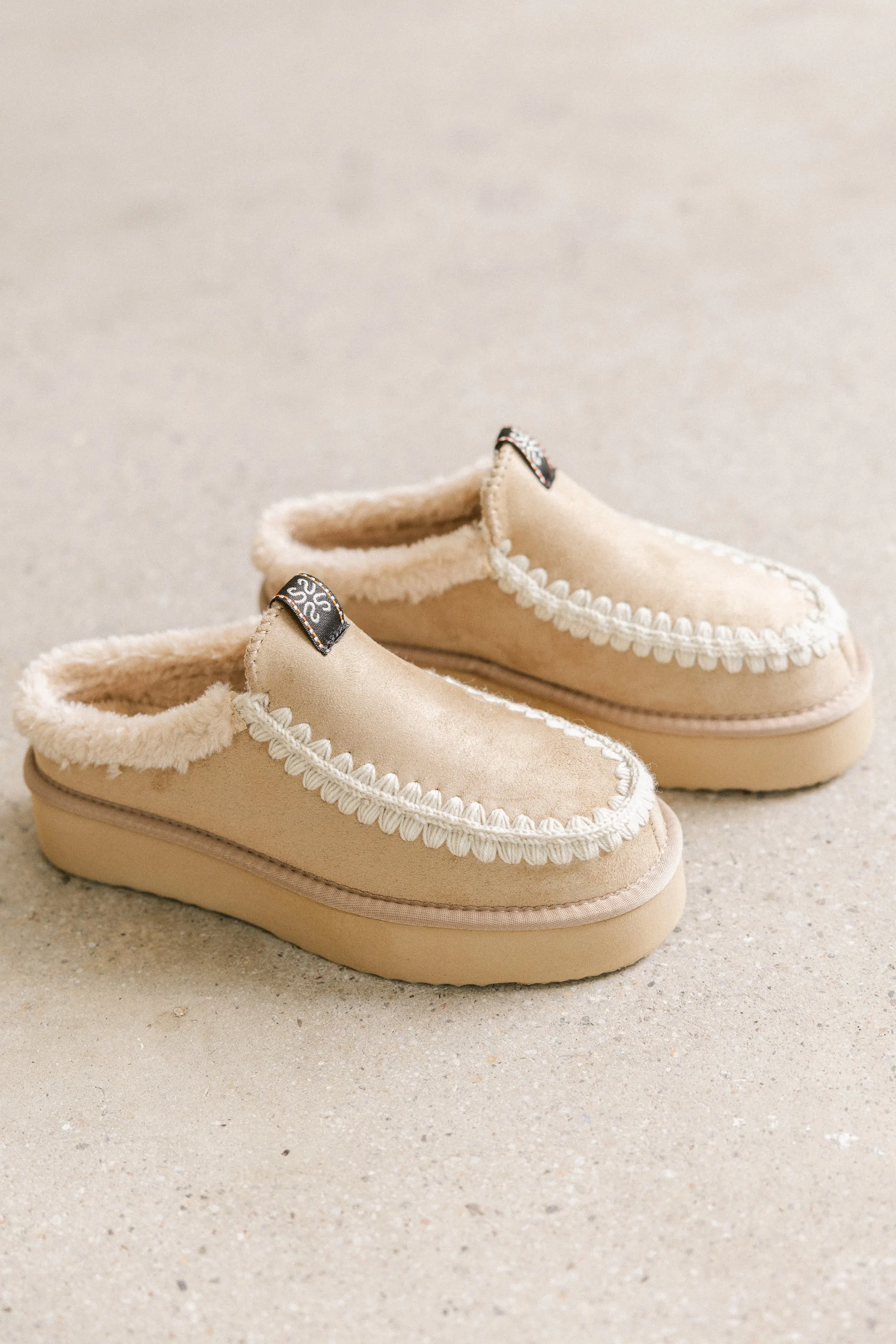 Cecily Platform Slipper in Natural sold by bohme product image thumbnail 3