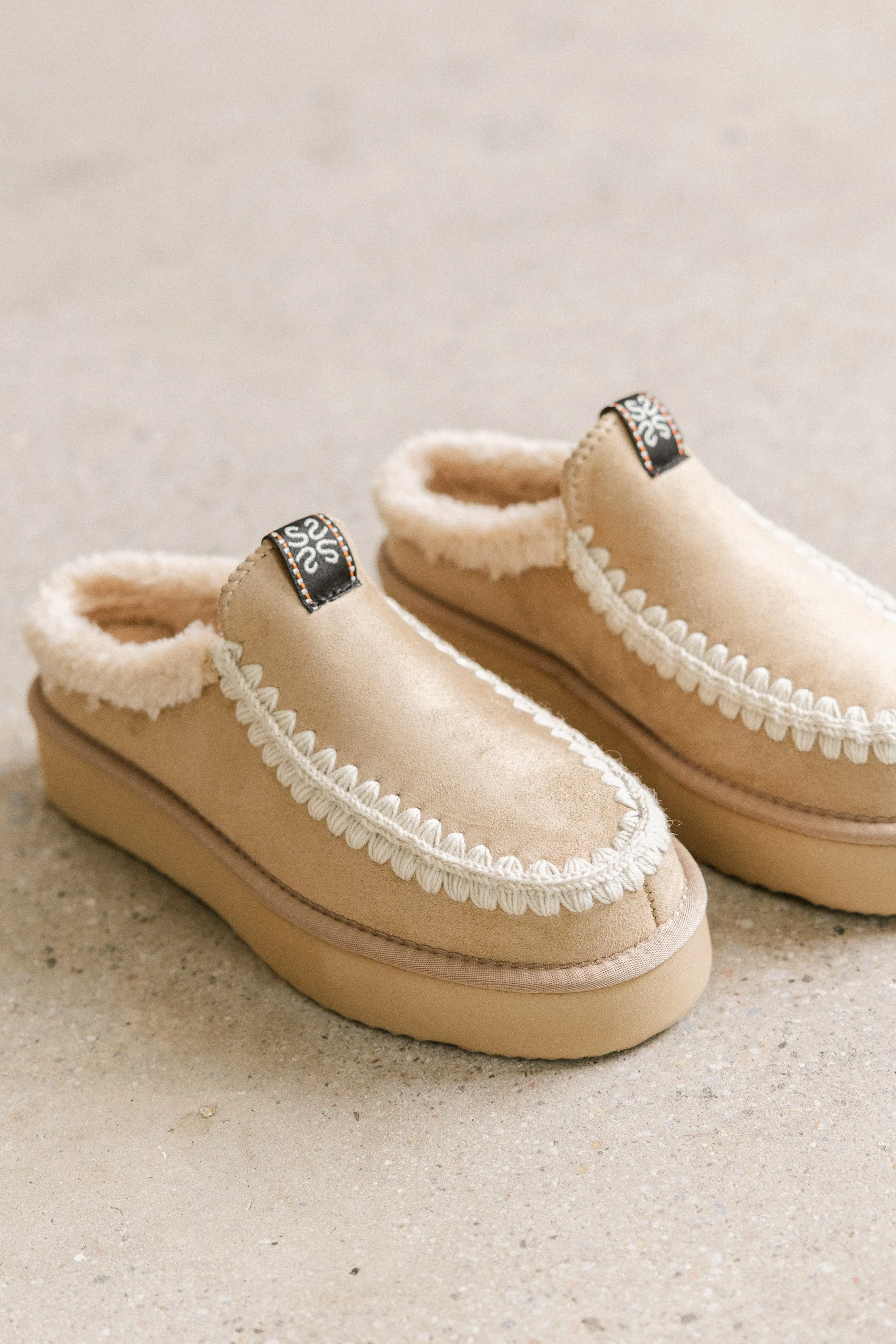 Cecily Platform Slipper in Natural sold by bohme product image thumbnail 4