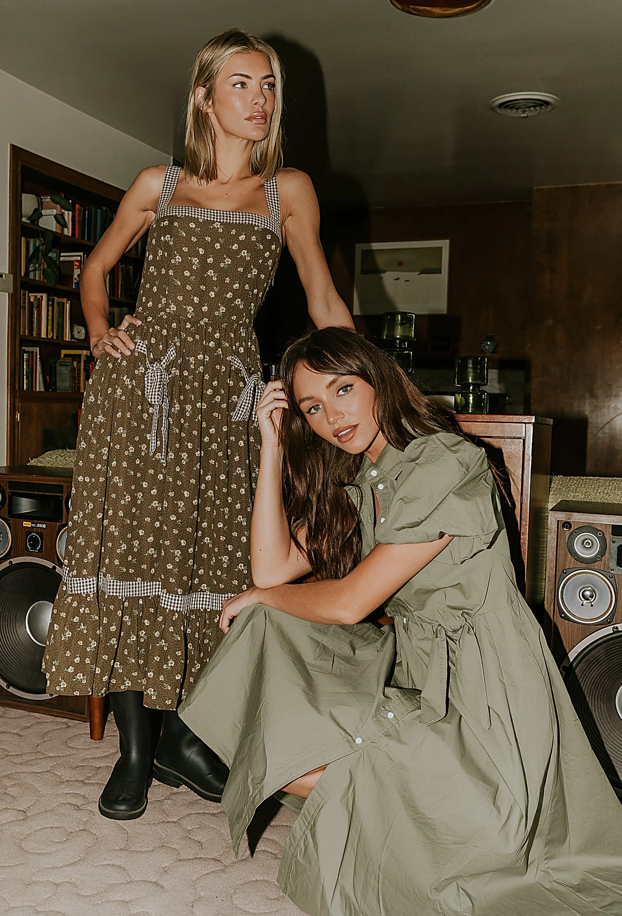 Terry Collared Midi Dress sold by bohme product image thumbnail 2