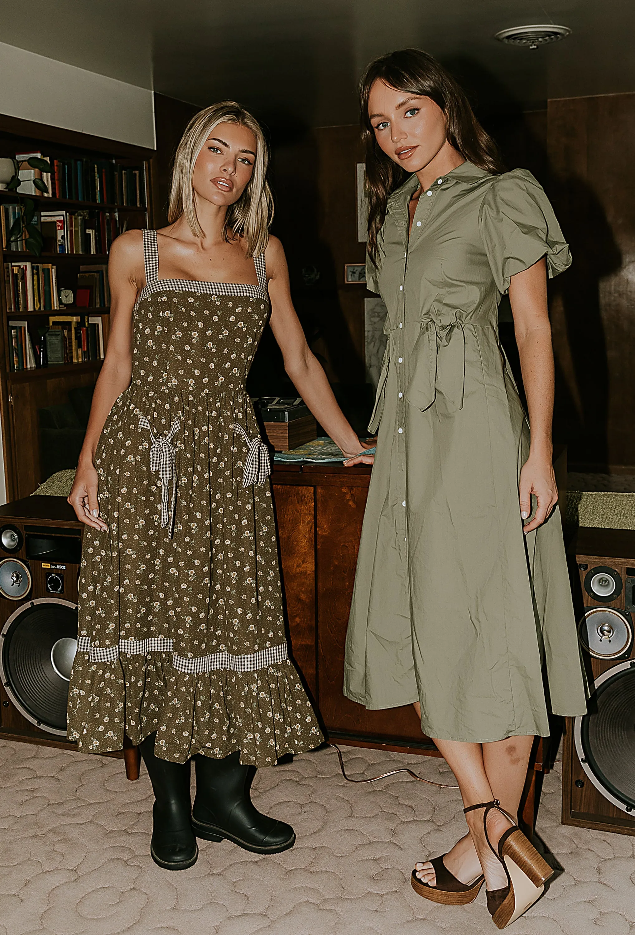 Terry Collared Midi Dress sold by bohme product image thumbnail 5