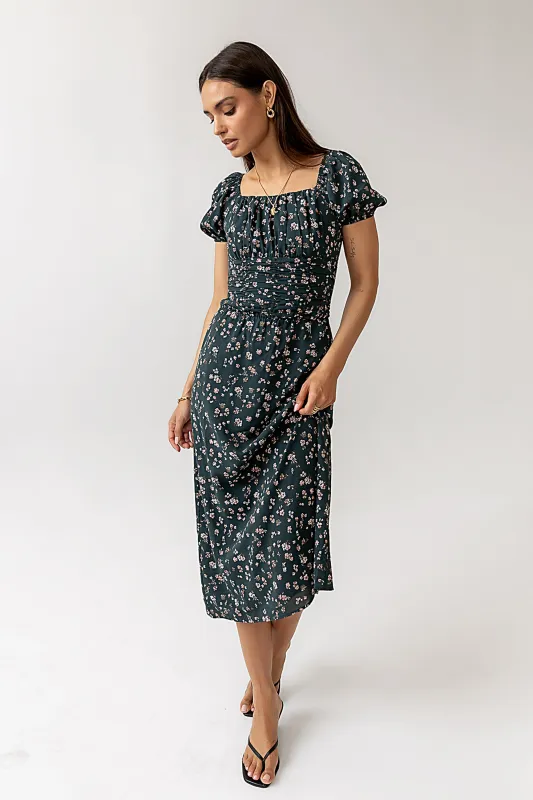 Tara Floral Maxi Dress sold by bohme