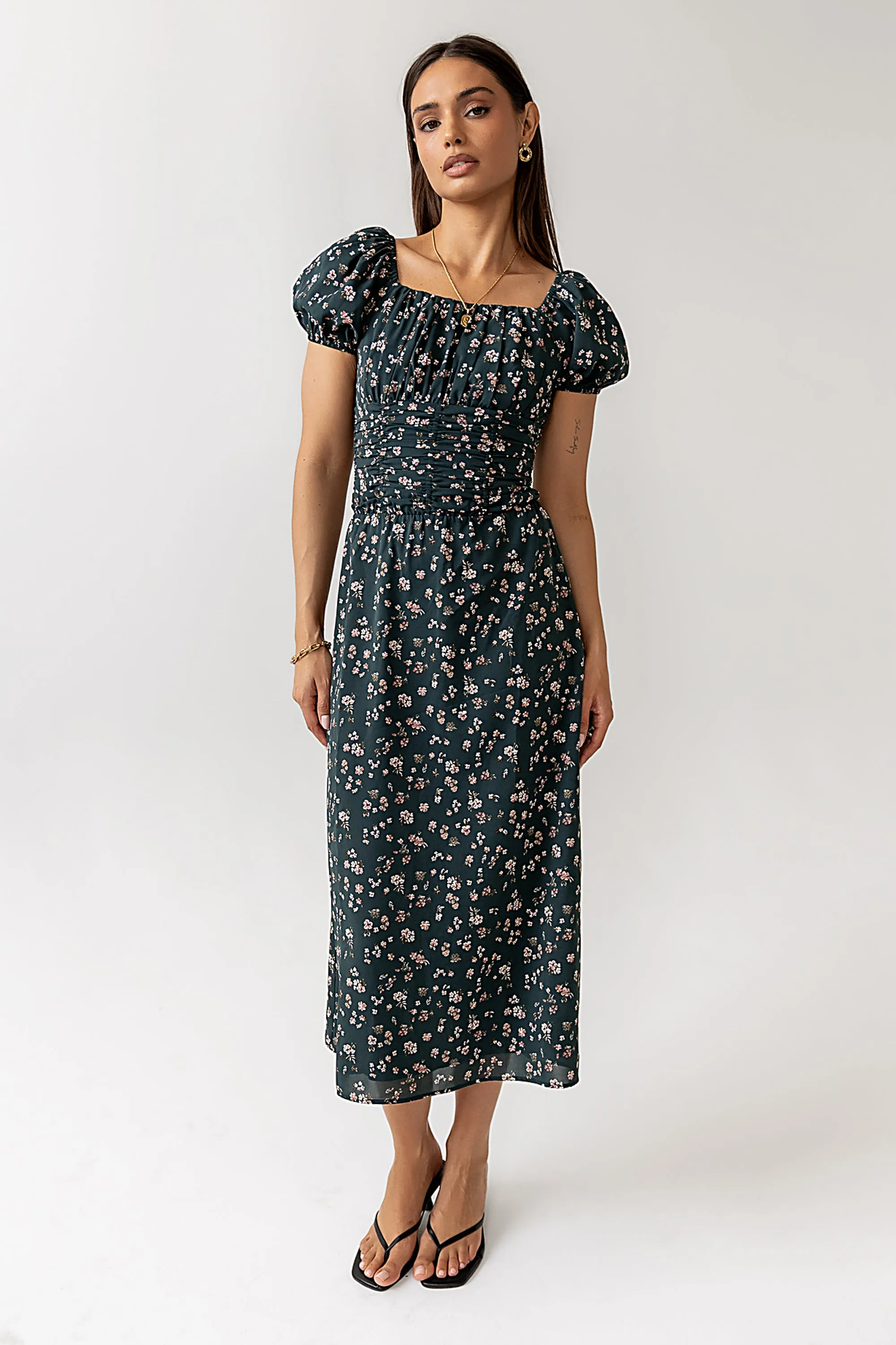 Tara Floral Maxi Dress sold by bohme product image thumbnail 5