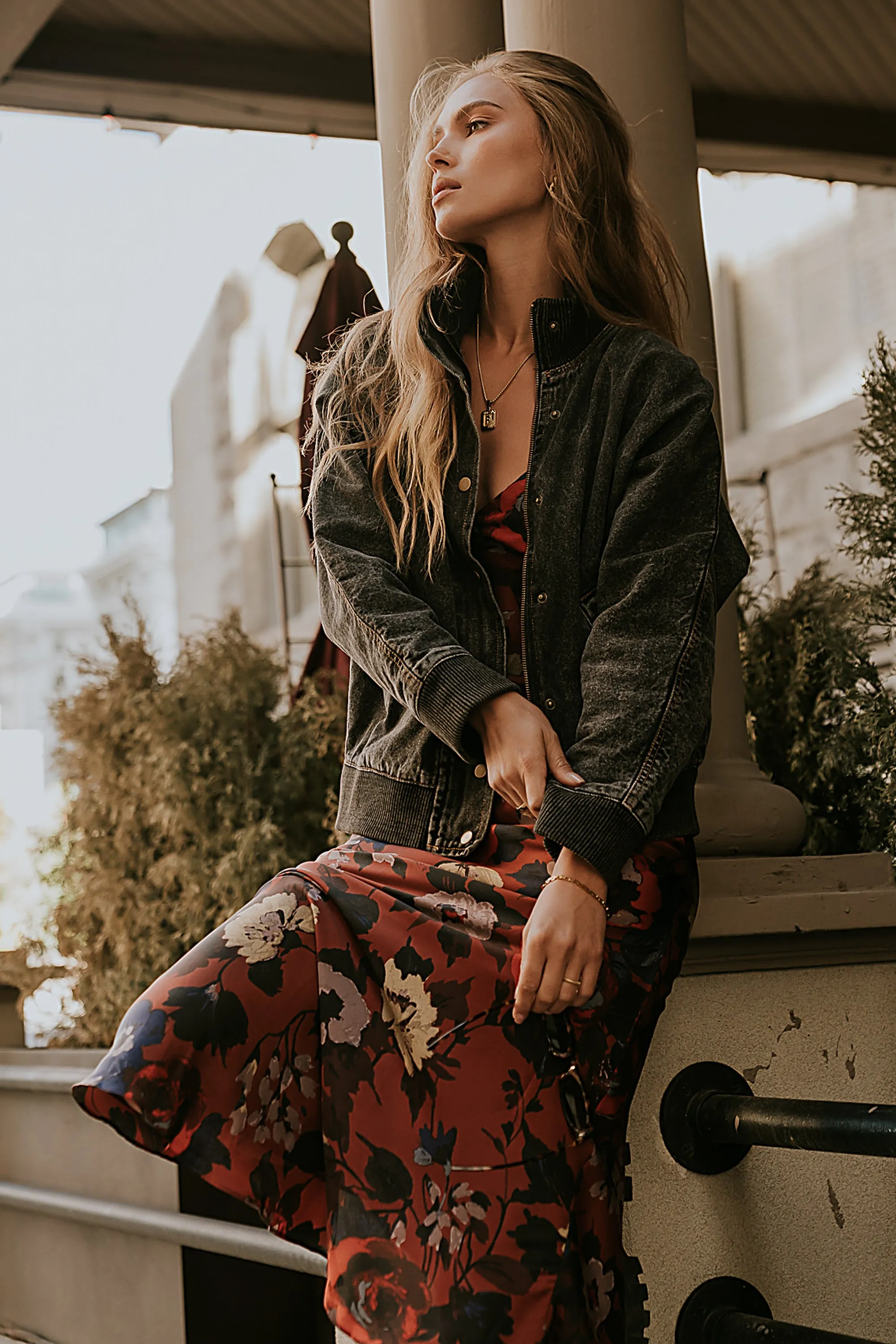 Jayne Floral Maxi Dress sold by bohme product image thumbnail 4