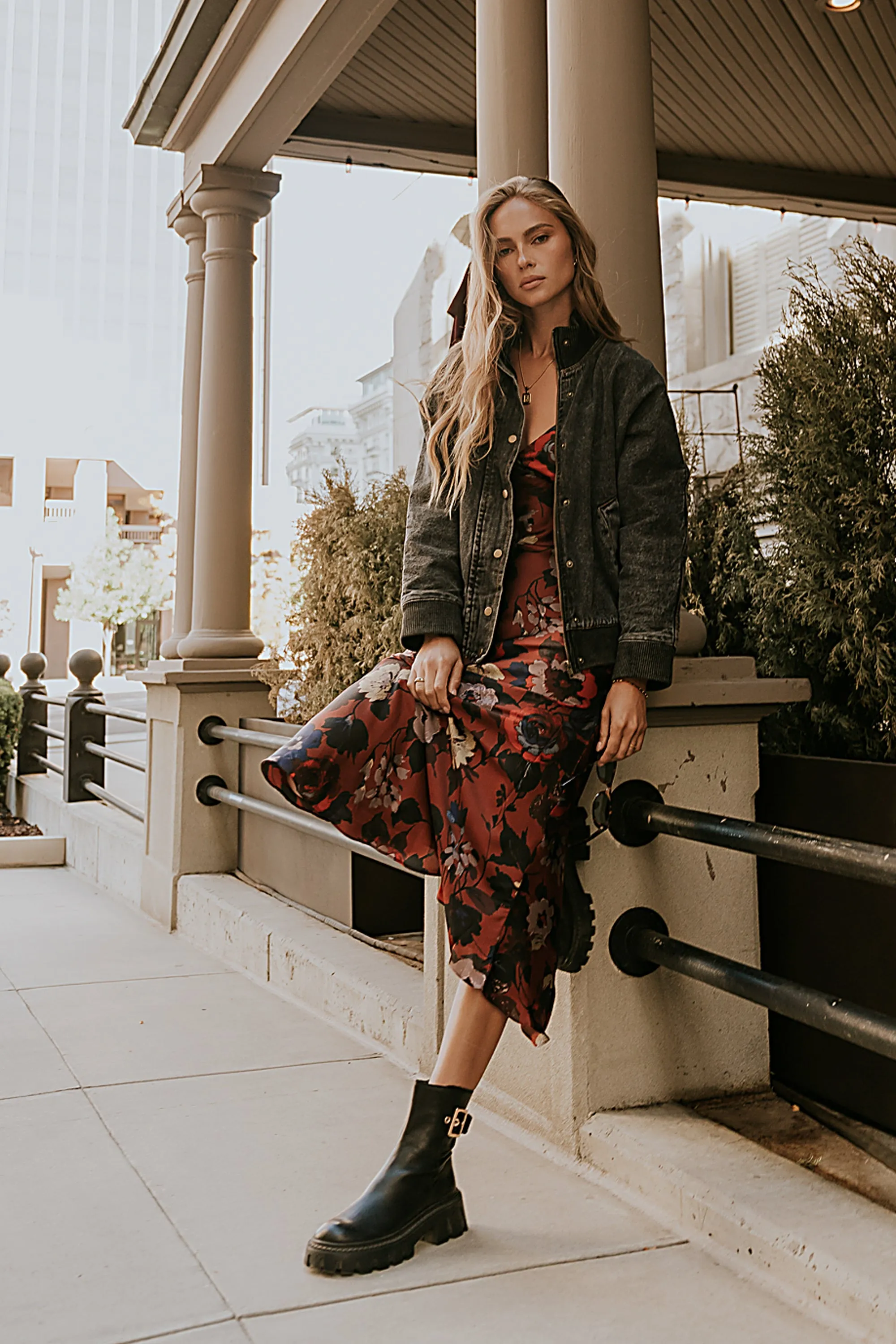 Jayne Floral Maxi Dress sold by bohme product image thumbnail 3