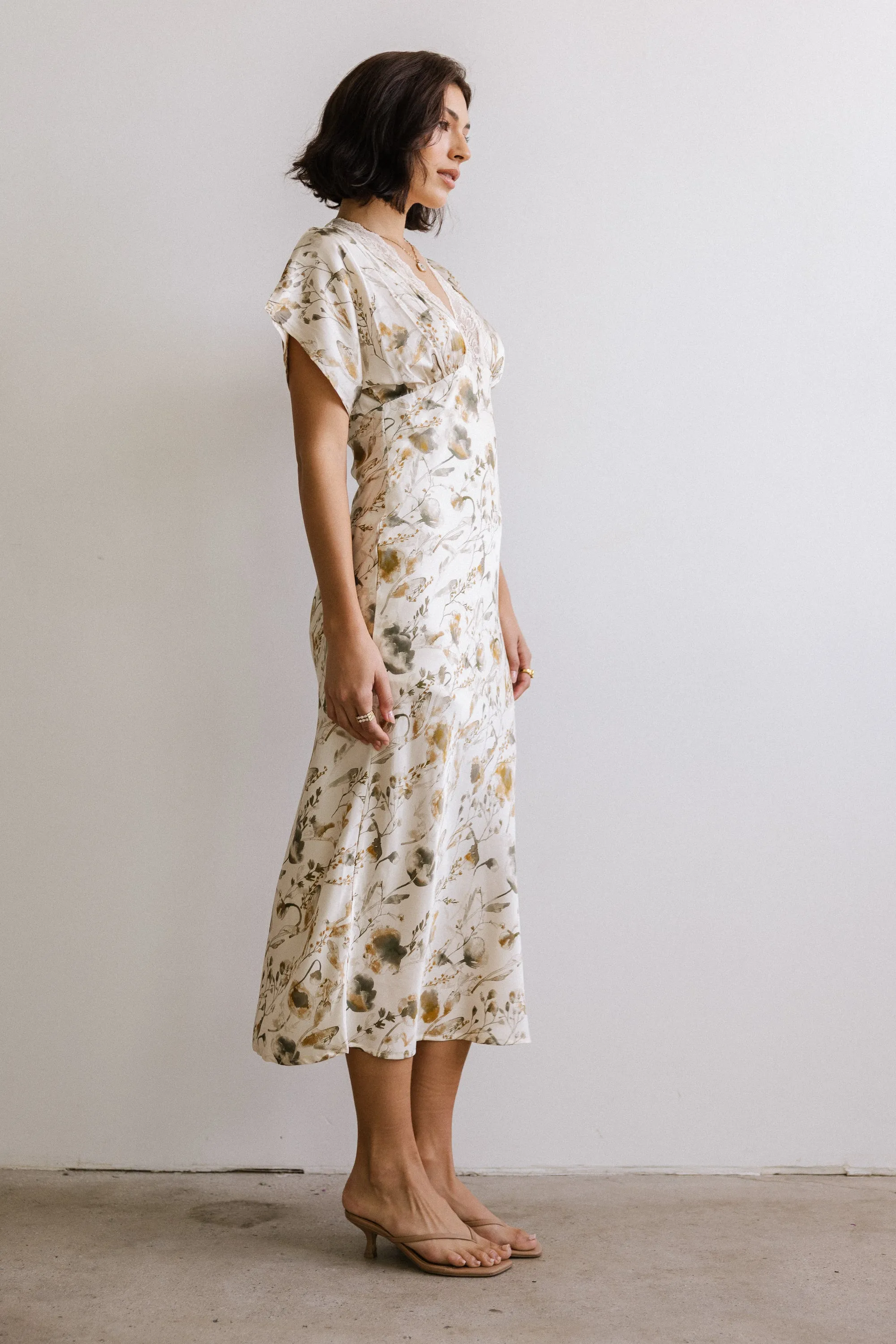 Libby Floral Maxi Dress sold by bohme product image thumbnail 3
