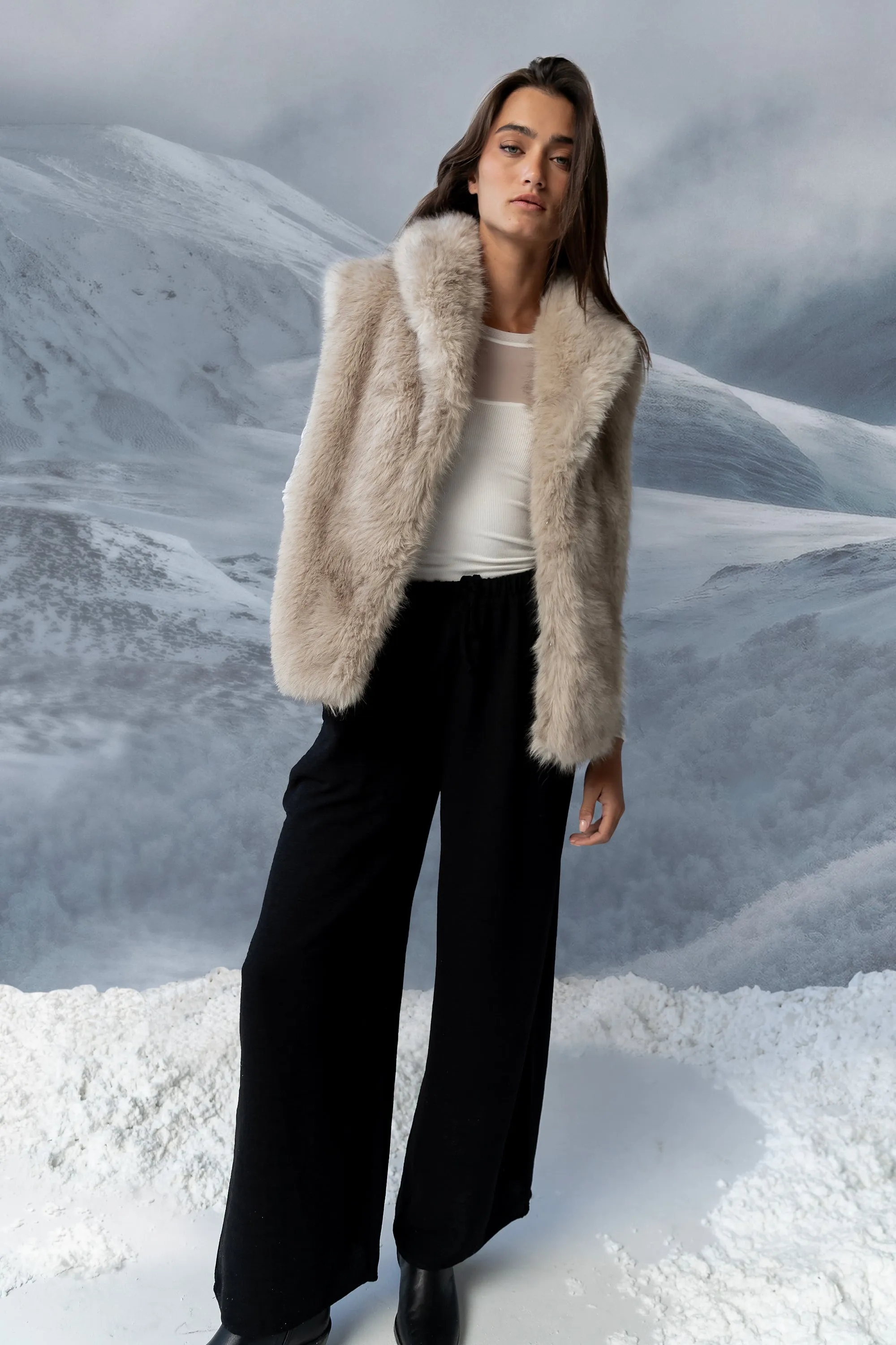 Joey Pinstripe Baggy Pants sold by bohme product image thumbnail 4