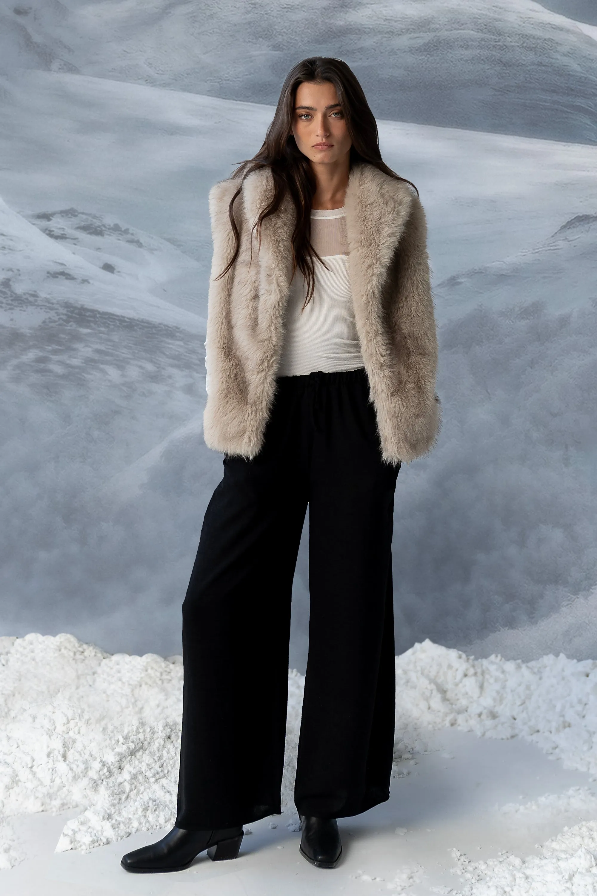 Joey Pinstripe Baggy Pants sold by bohme product image thumbnail 2