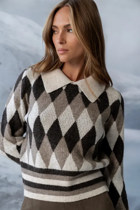 Hallie Argyle Sweater sold by bohme