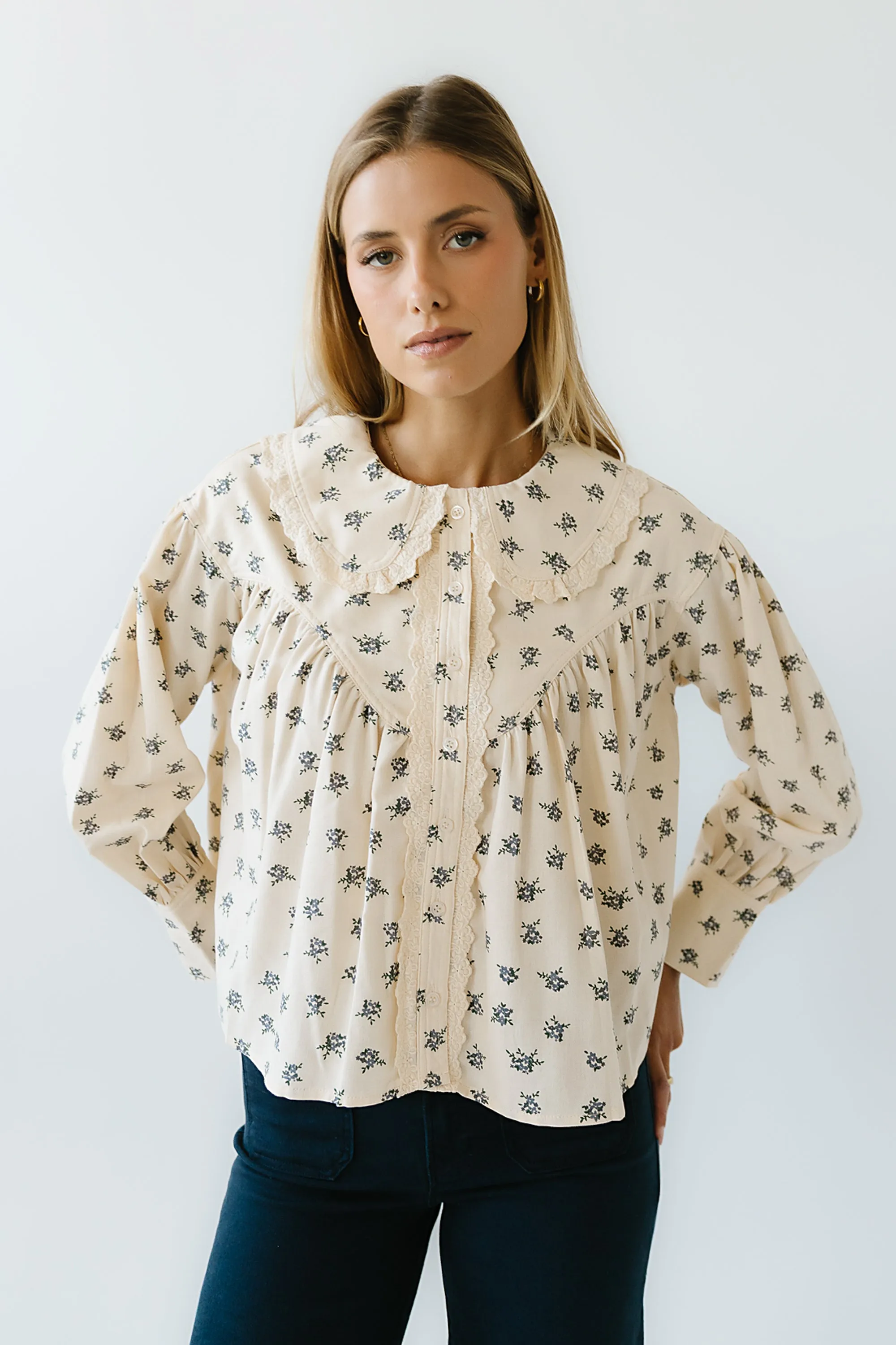 Wallace Floral Blouse - FINAL SALE sold by bohme product image thumbnail 4