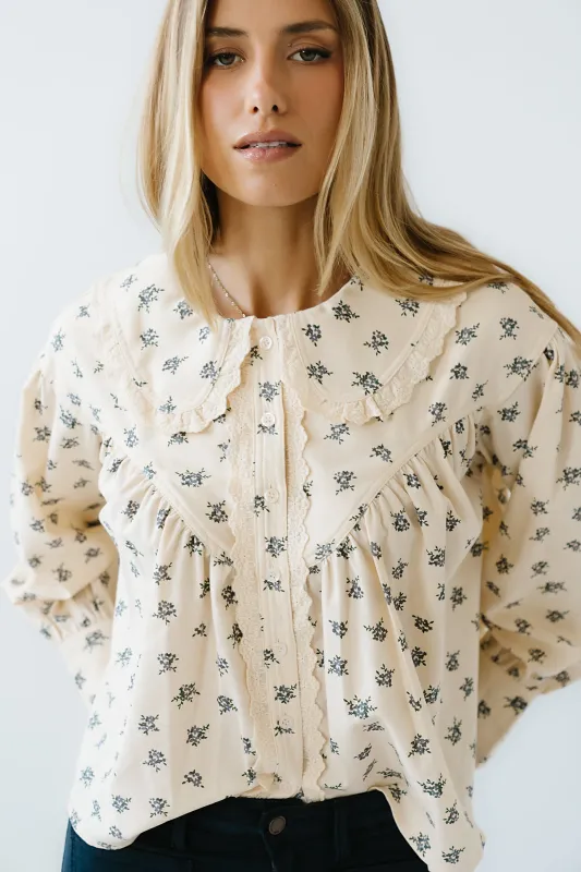 Wallace Floral Blouse sold by bohme