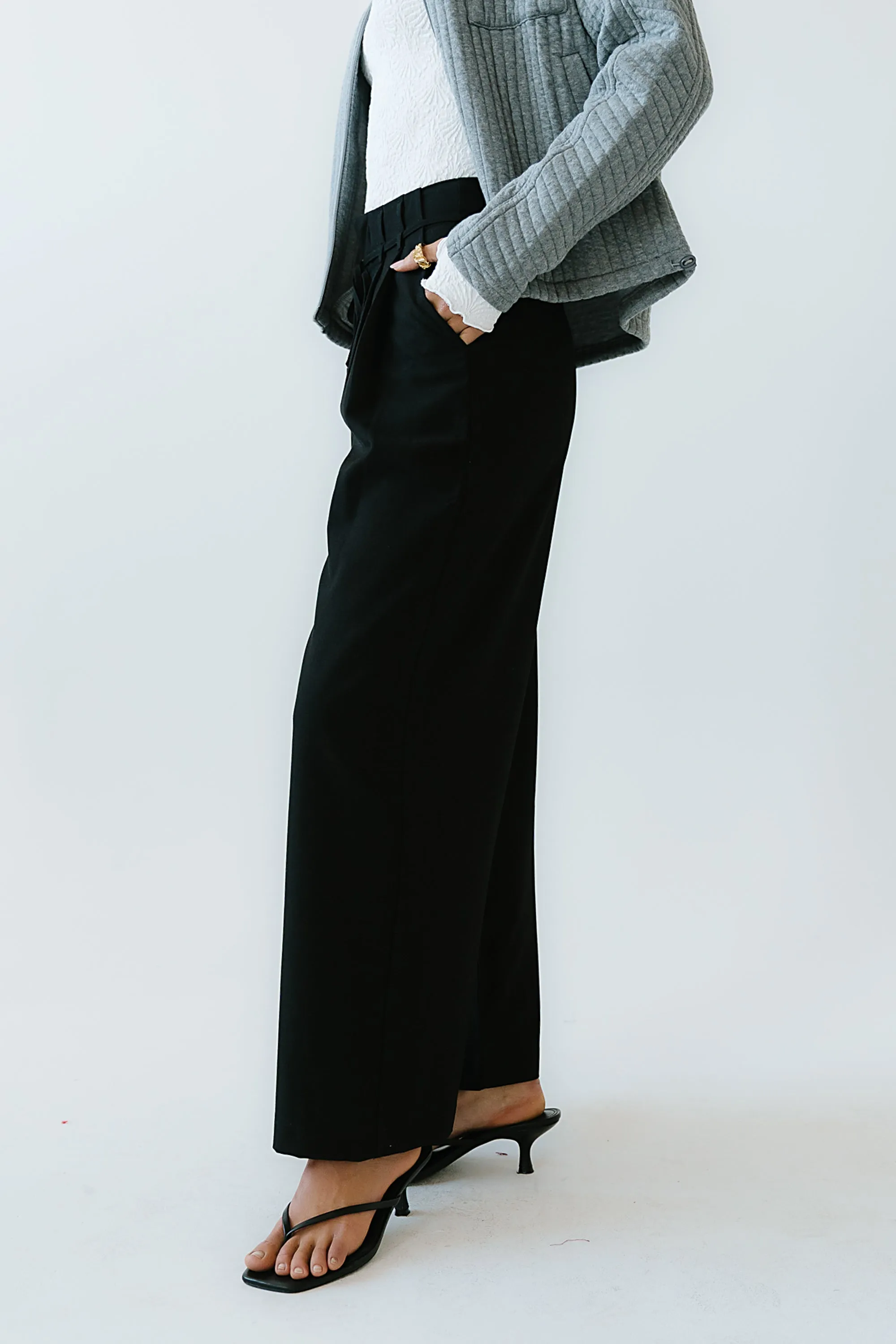 Mandy Pleated Wide Leg Pants sold by bohme product image thumbnail 3