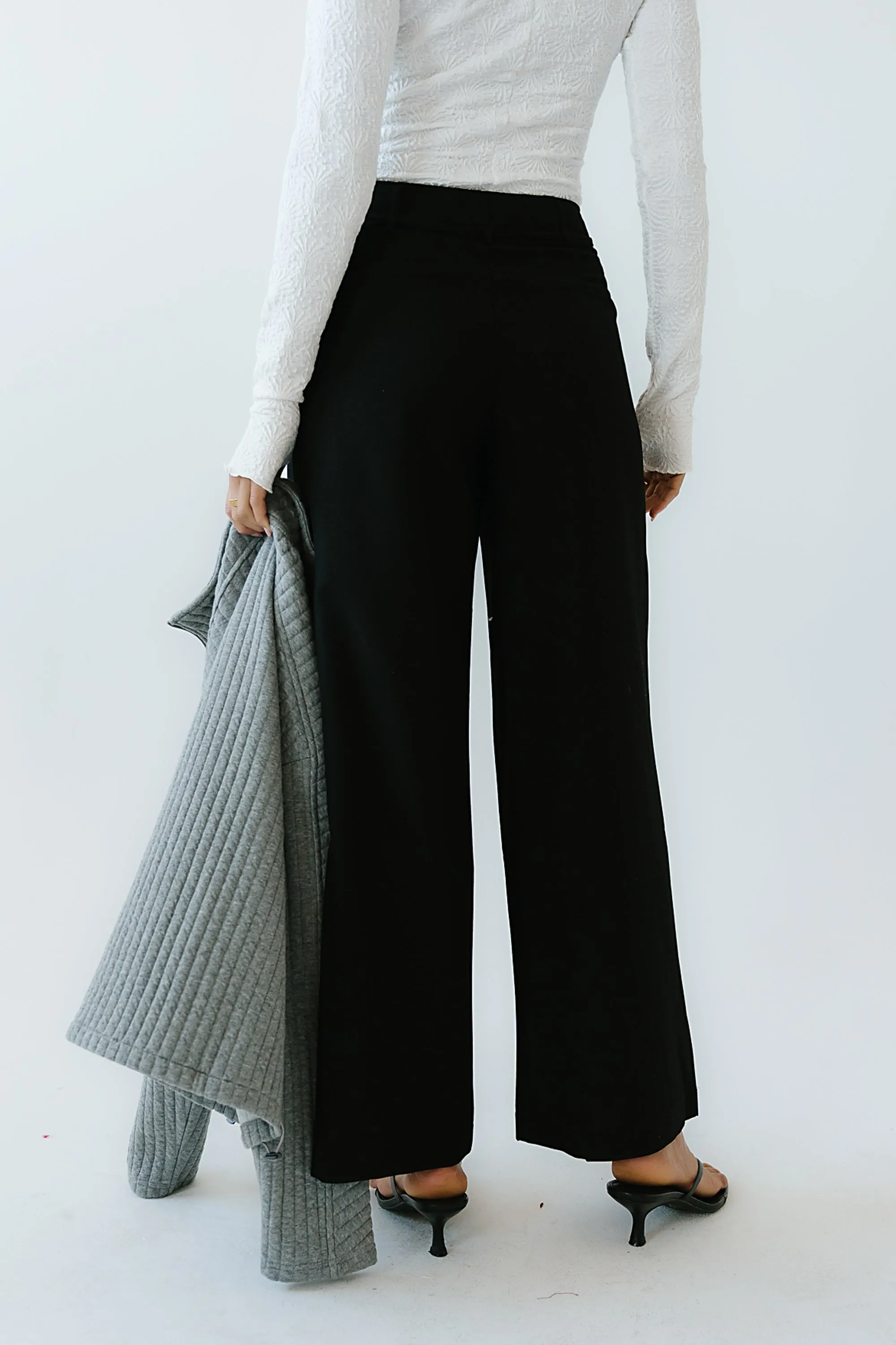 Mandy Pleated Wide Leg Pants sold by bohme product image thumbnail 4