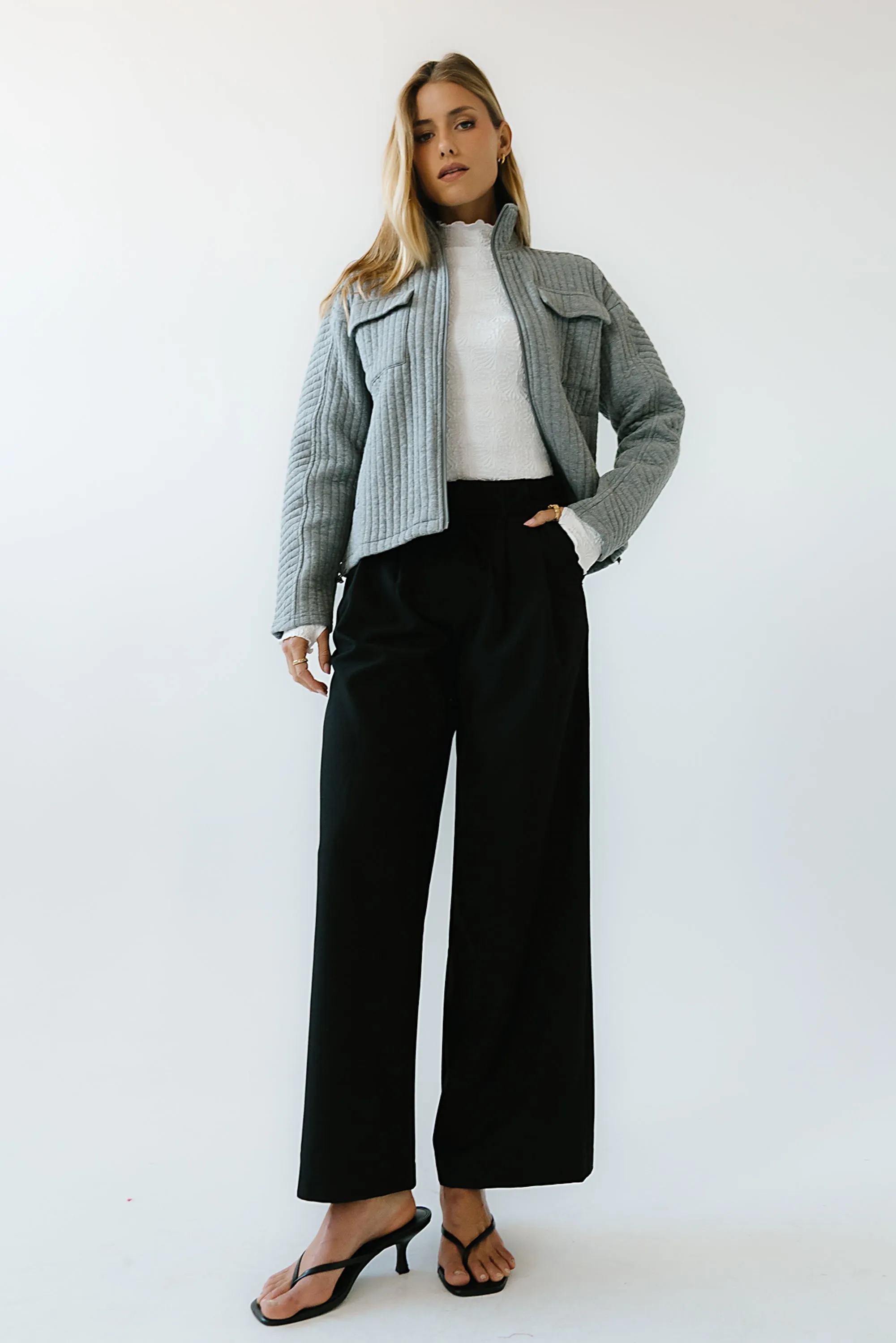 Mandy Pleated Wide Leg Pants sold by bohme product image thumbnail 5