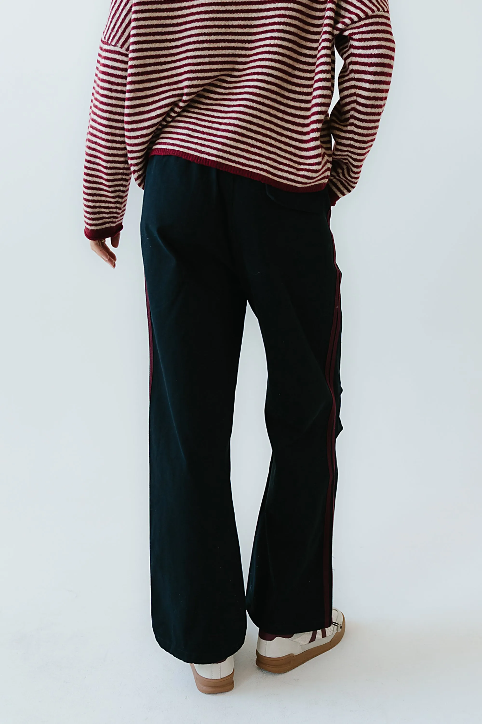 Franklin Striped Joggers in Navy sold by bohme product image thumbnail 5