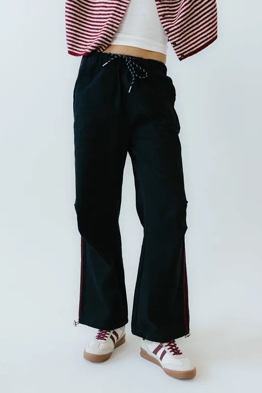 Franklin Striped Joggers in Navy sold by bohme