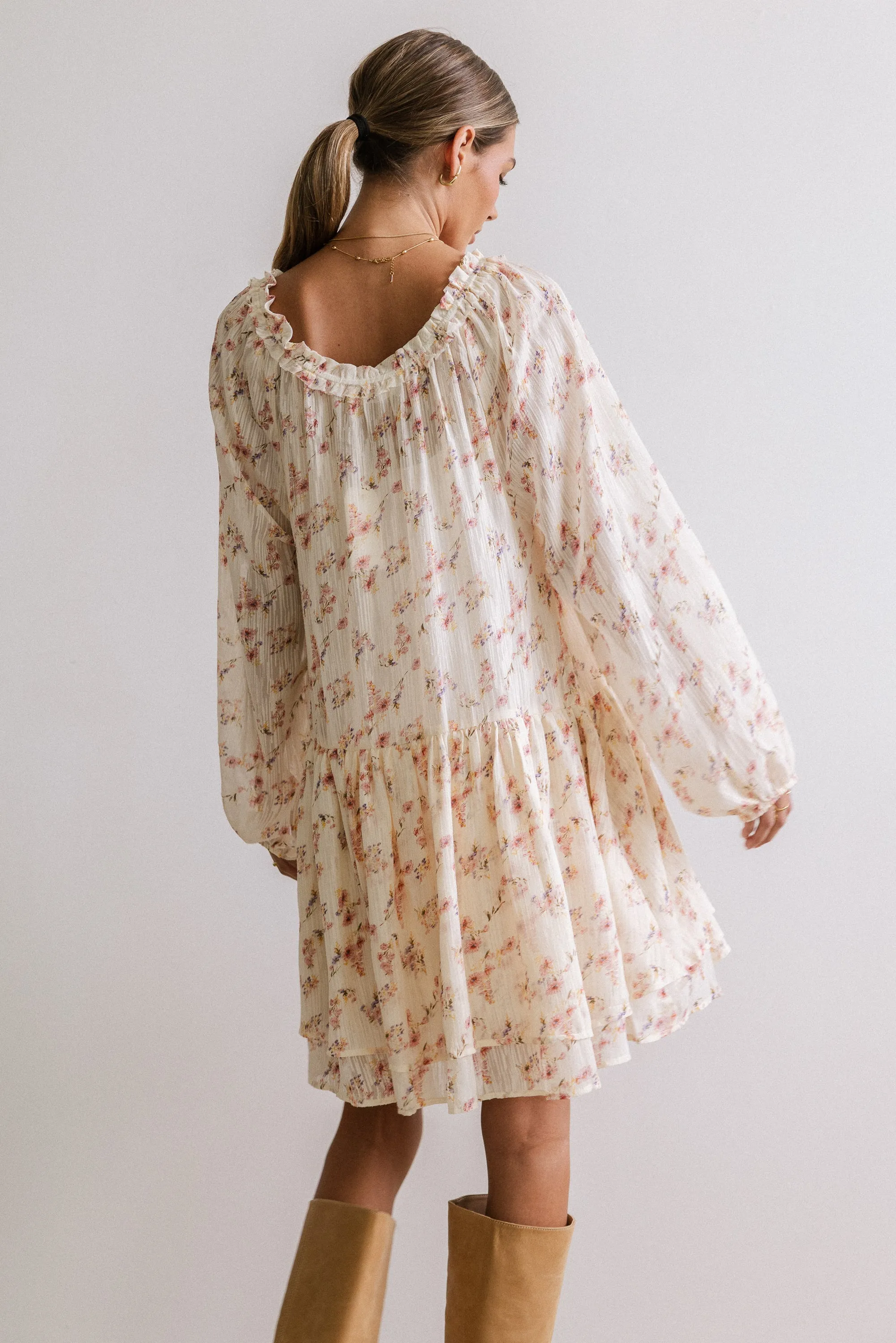 Tallie Floral Knee Length Dress sold by bohme product image thumbnail 3