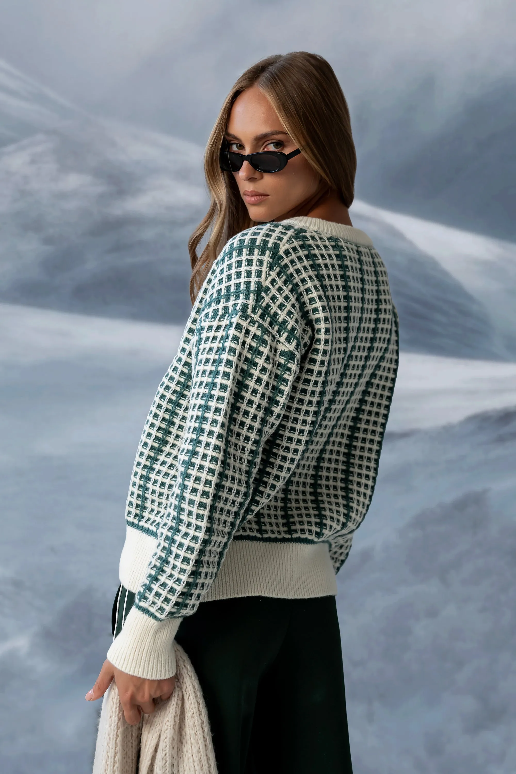 Camile Oversized Knit Sweater - FINAL SALE sold by bohme product image thumbnail 5