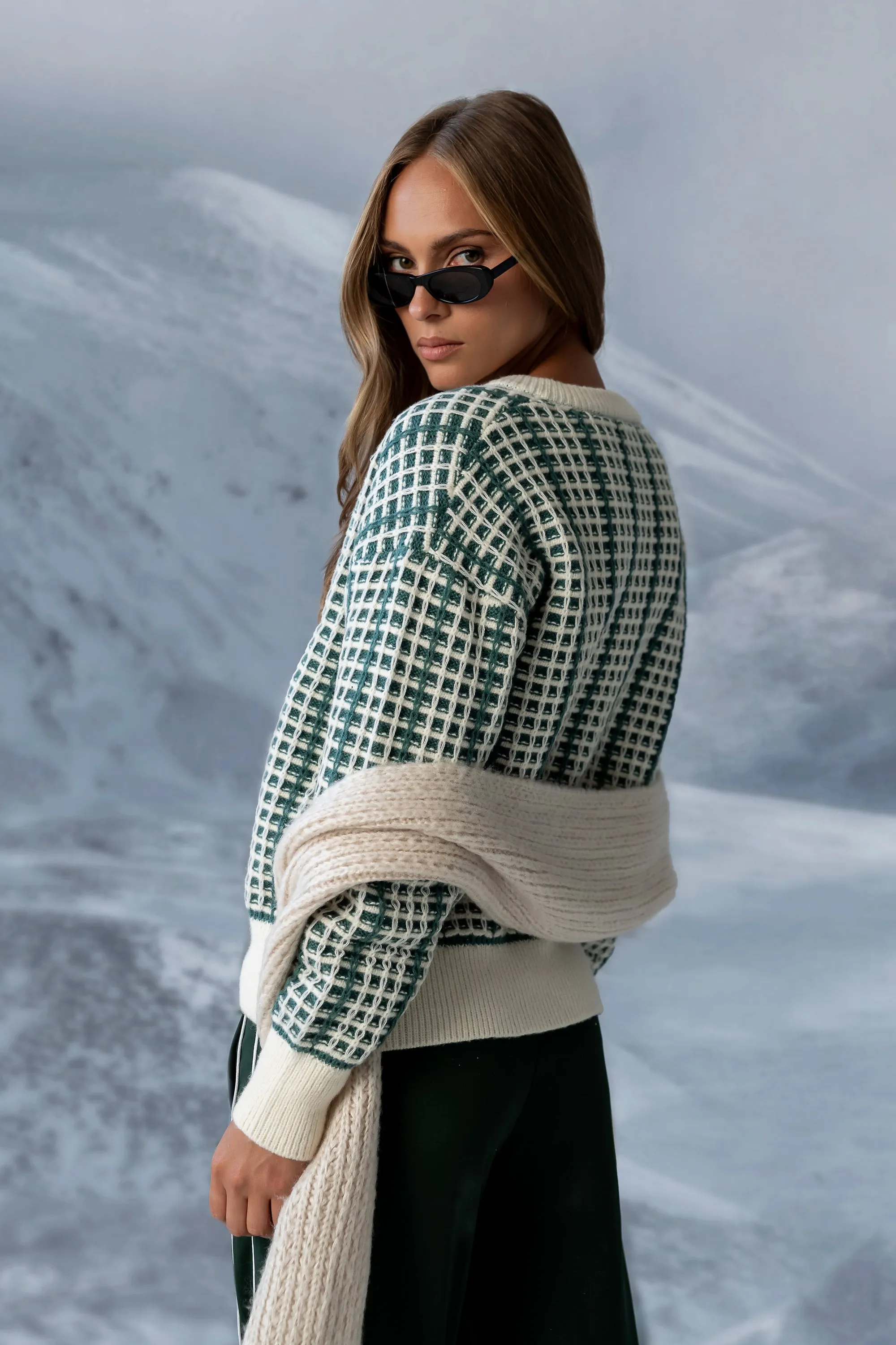 Camile Oversized Knit Sweater - FINAL SALE sold by bohme product image thumbnail 2