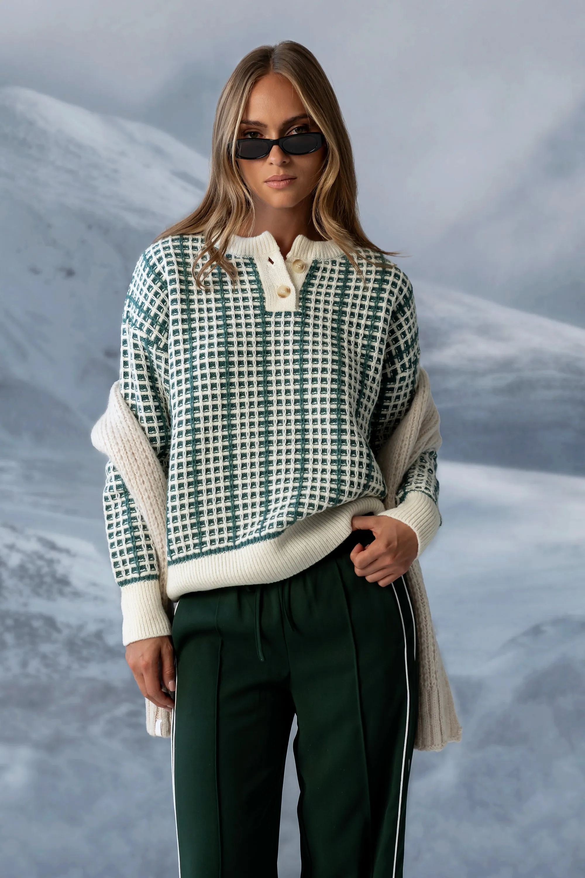 Camile Oversized Knit Sweater - FINAL SALE sold by bohme product image thumbnail 4