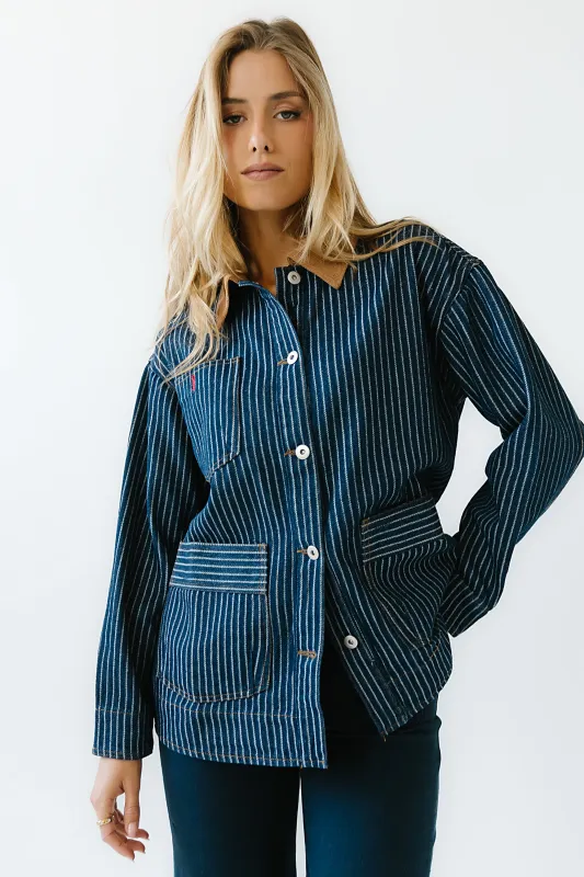 Andie Striped Jacket sold by bohme