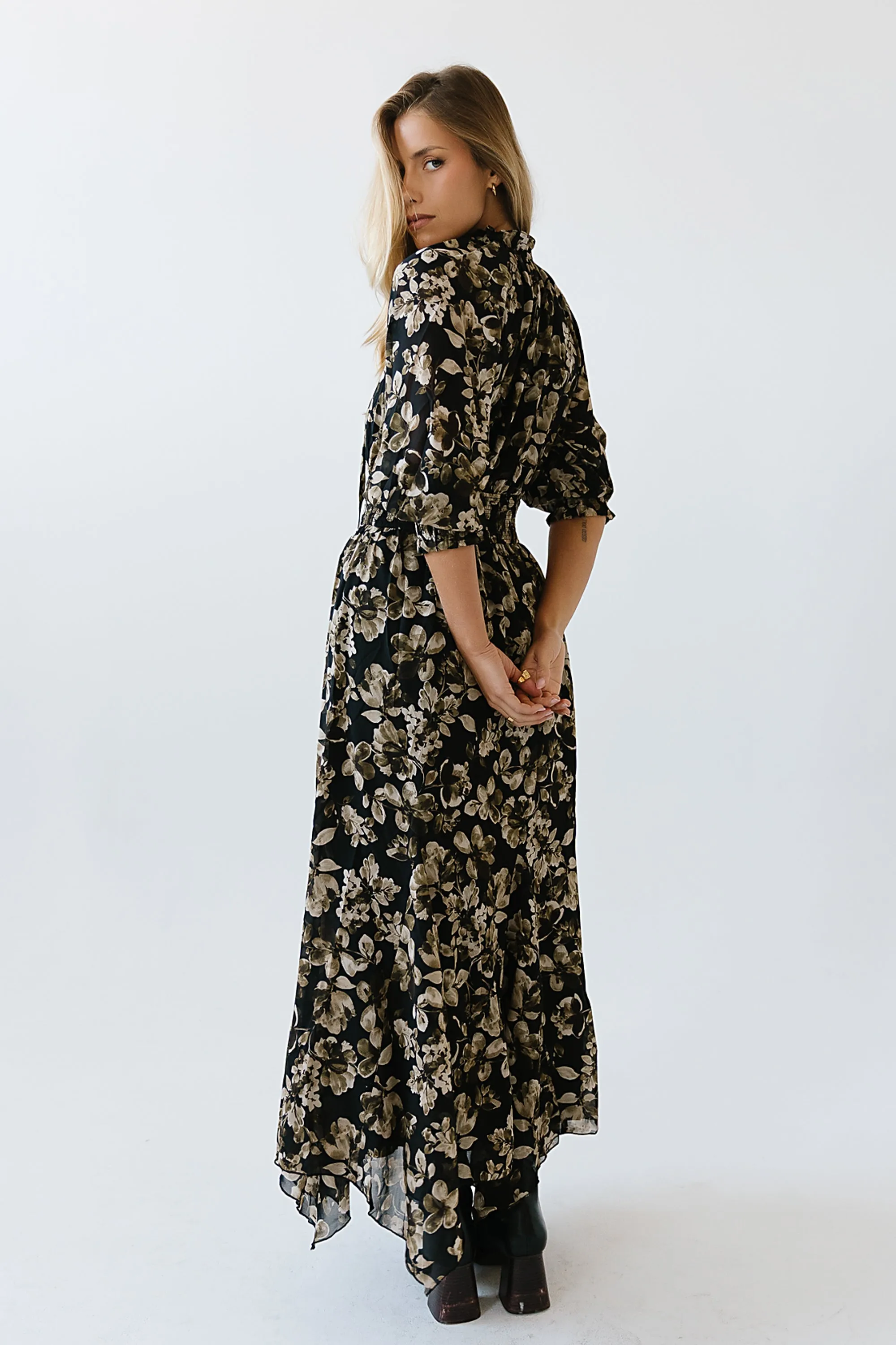 Tulaine Floral Maxi Dress sold by bohme product image thumbnail 5