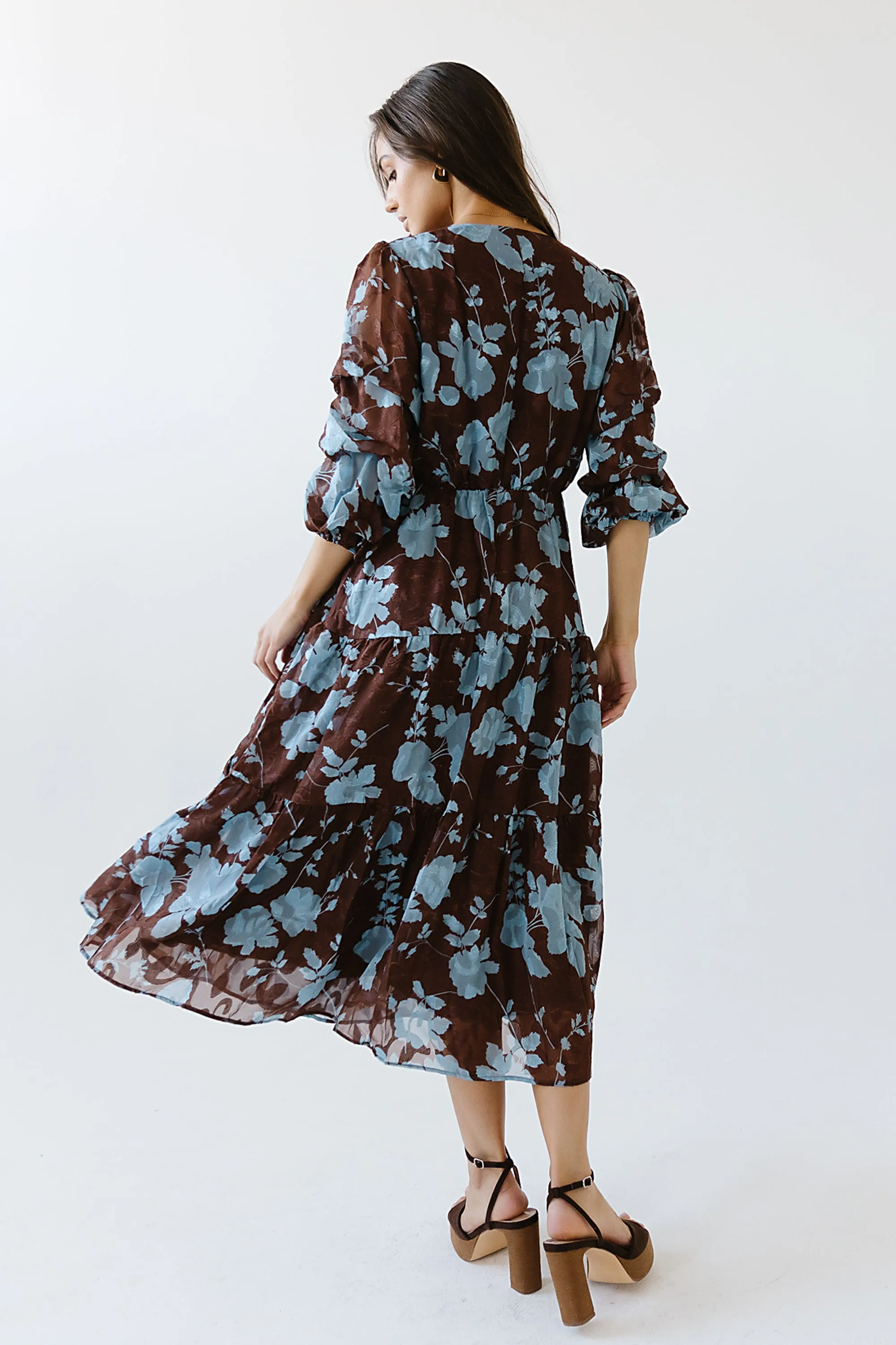 Cache Floral Midi Dress sold by bohme product image thumbnail 4