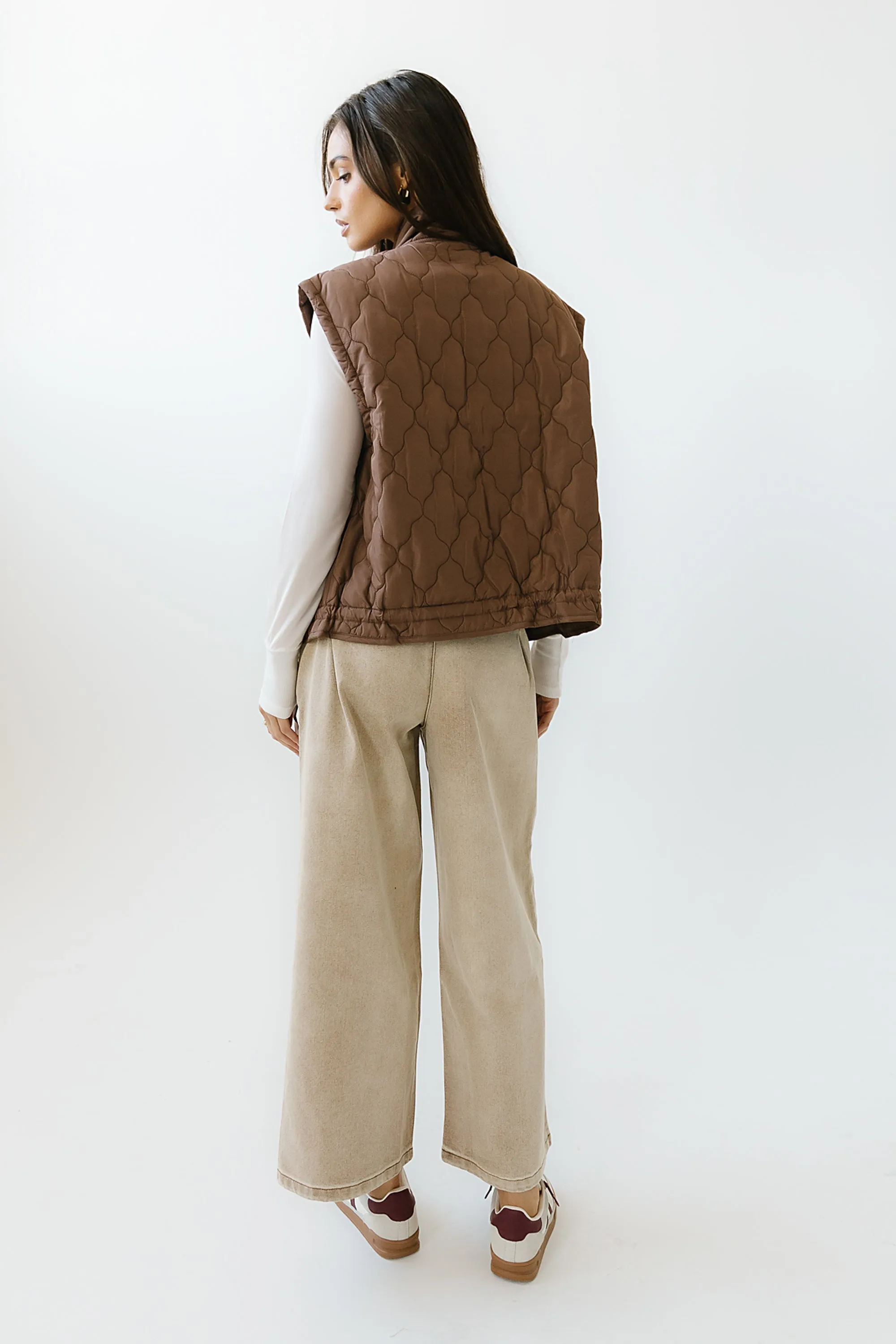 Vicky Quilted Vest sold by bohme product image thumbnail 3