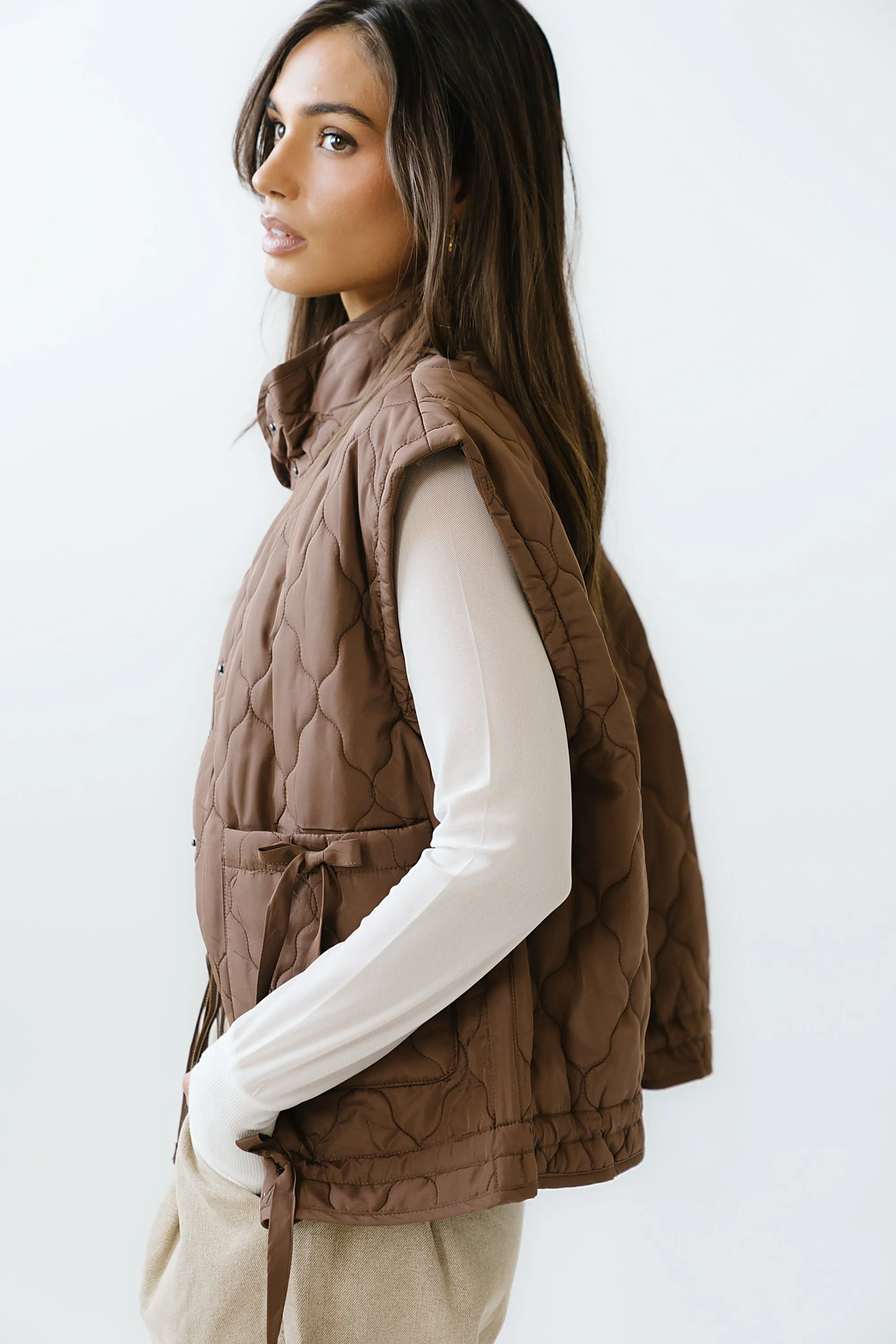 Vicky Quilted Vest sold by bohme product image thumbnail 4