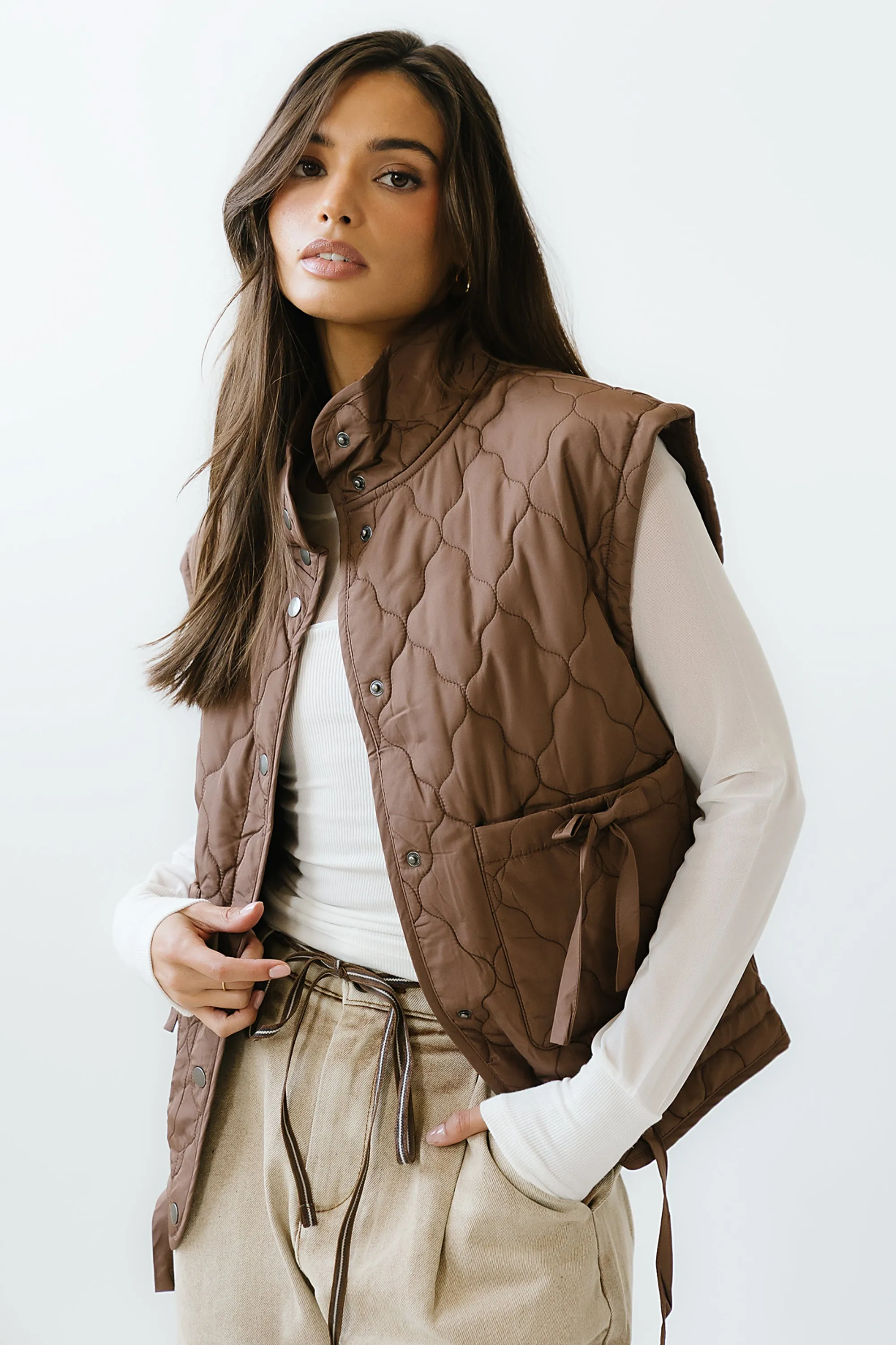 Vicky Quilted Vest sold by bohme product image thumbnail 5