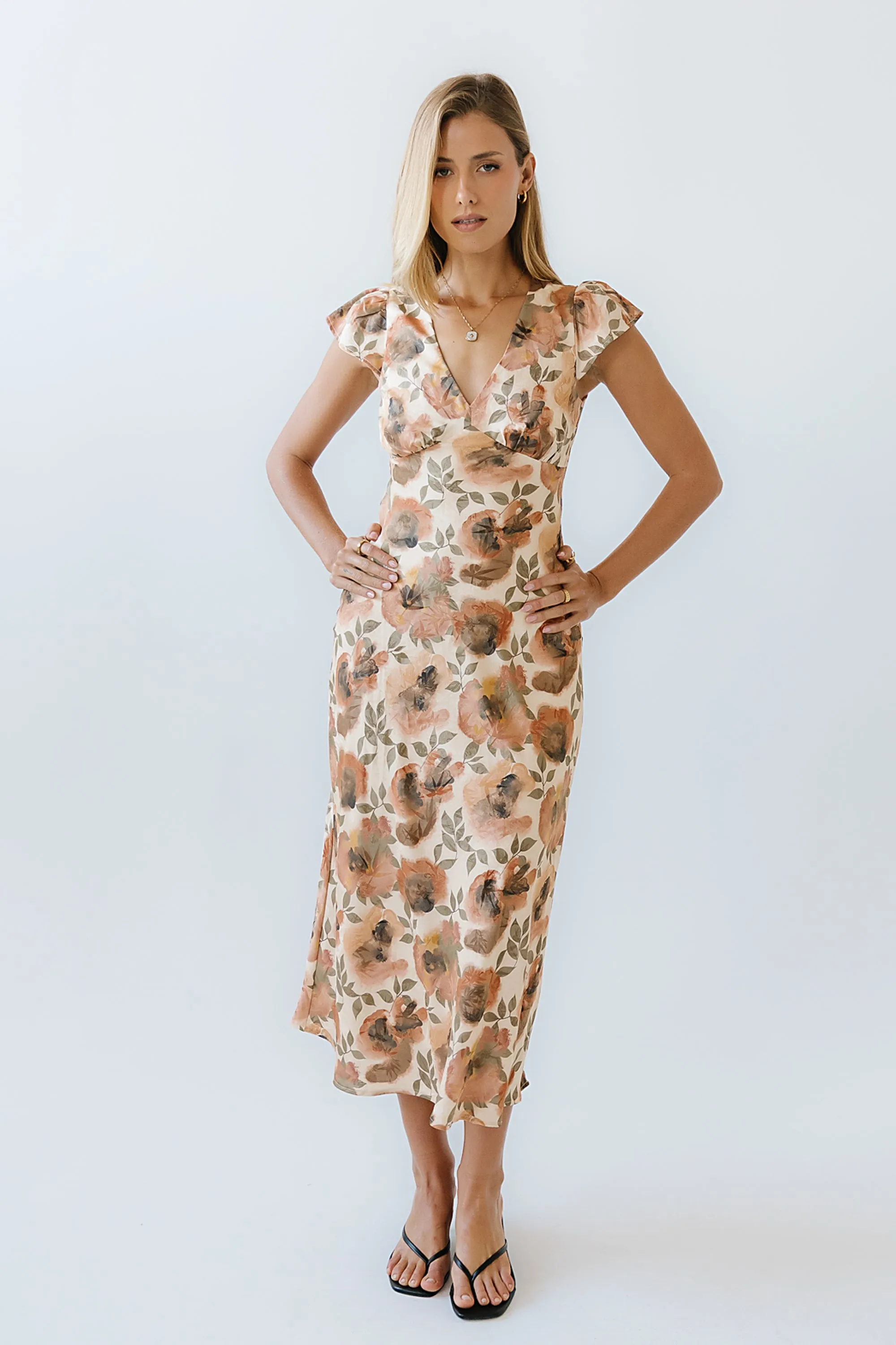 Bennet Floral Maxi Dress sold by bohme